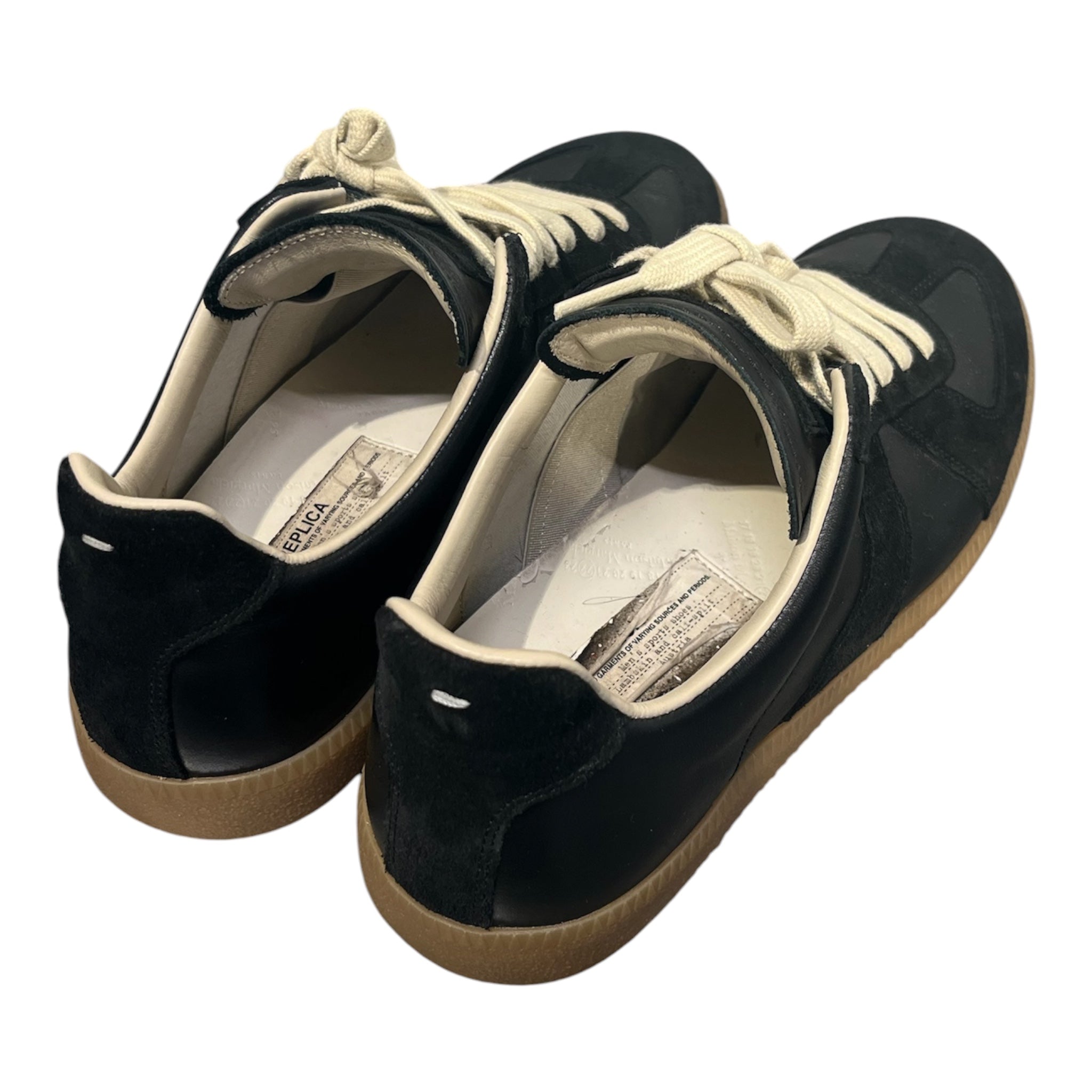 Maison Margiela/Low-Sneakers/US 9/Suede/BLK/REPLICA view 2
