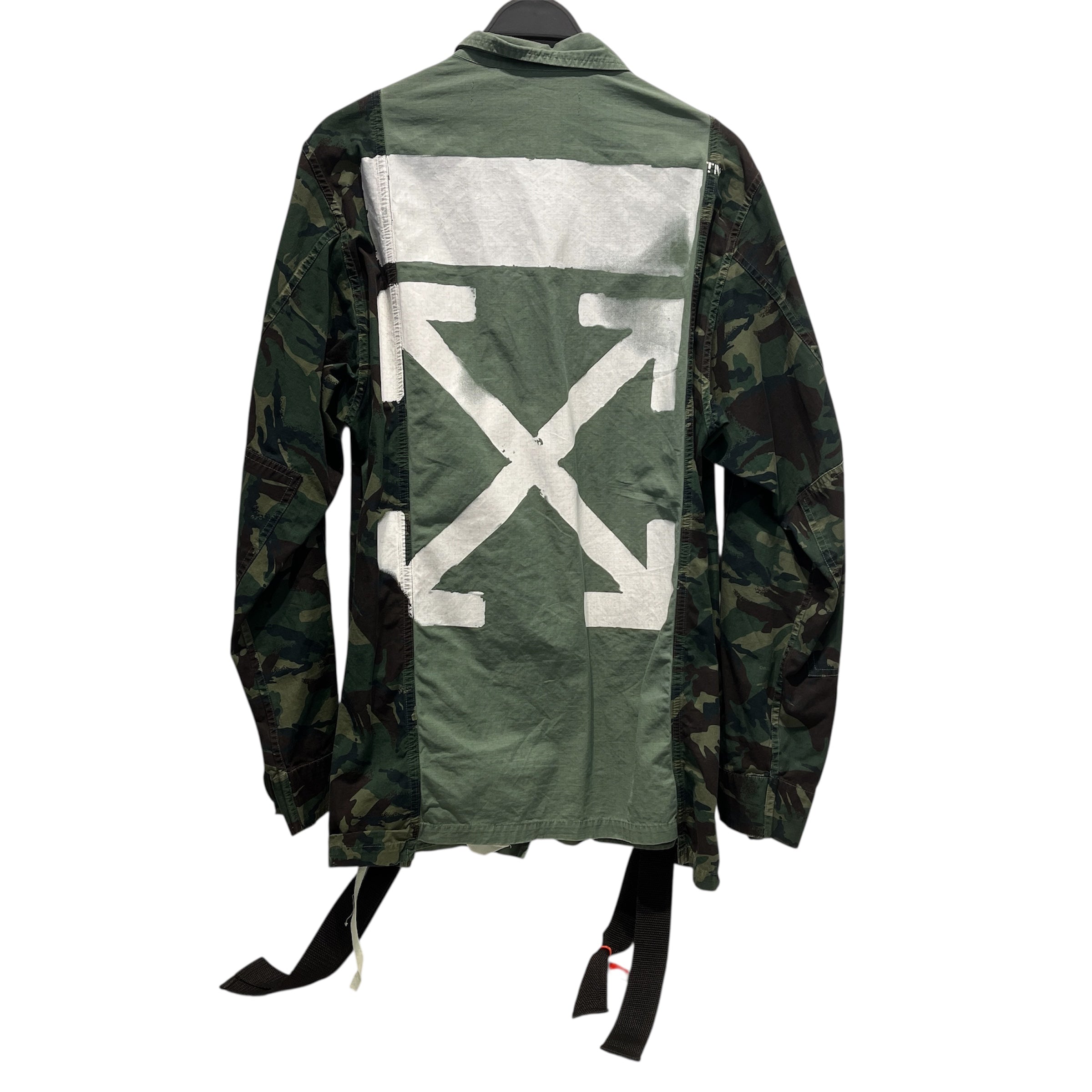 OFF-WHITE/Coverall/L/Cotton/GRN/Camouflage/CAMO FIELD JAKET 2 TONE view 2
