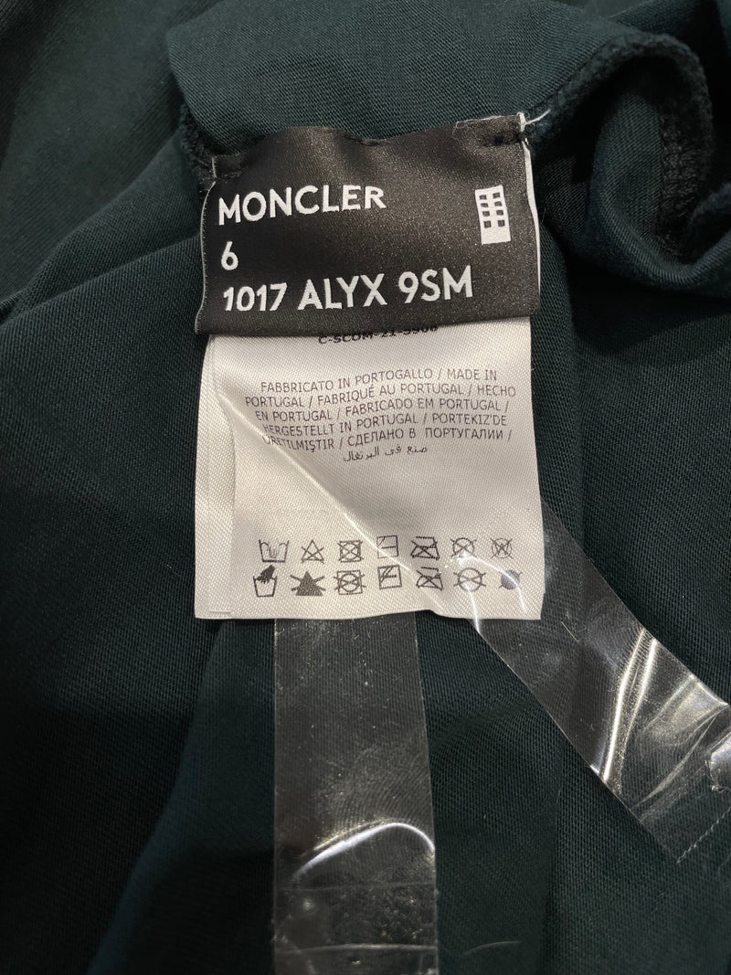MONCLER/1017 ALYX 9SM(ALYX)/LS T-Shirt/S/Cotton/GRN/Graphic/Exploration of Dualities