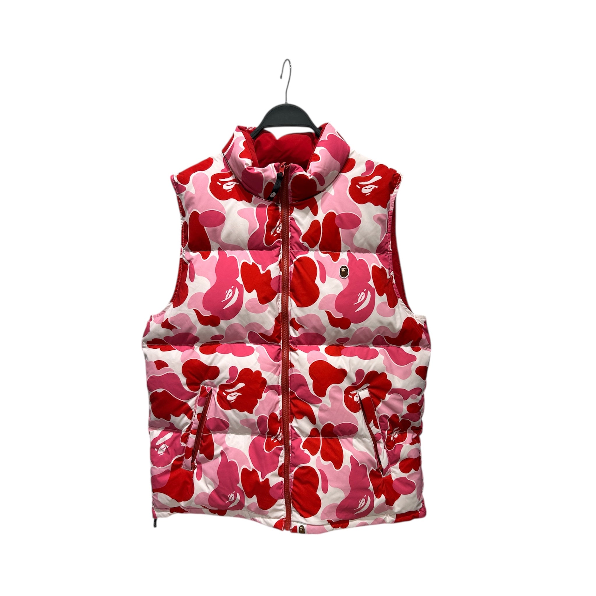 A BATHING APE/Puffer Vest/L/Camouflage/Polyester/MLT/ view 1