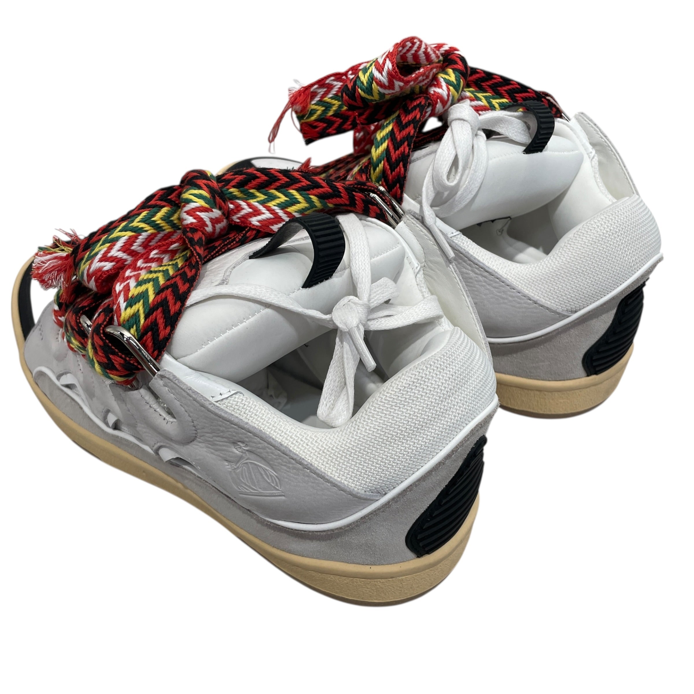 LANVIN/Low-Sneakers/EU 44/WHT/curb sneaker view 2