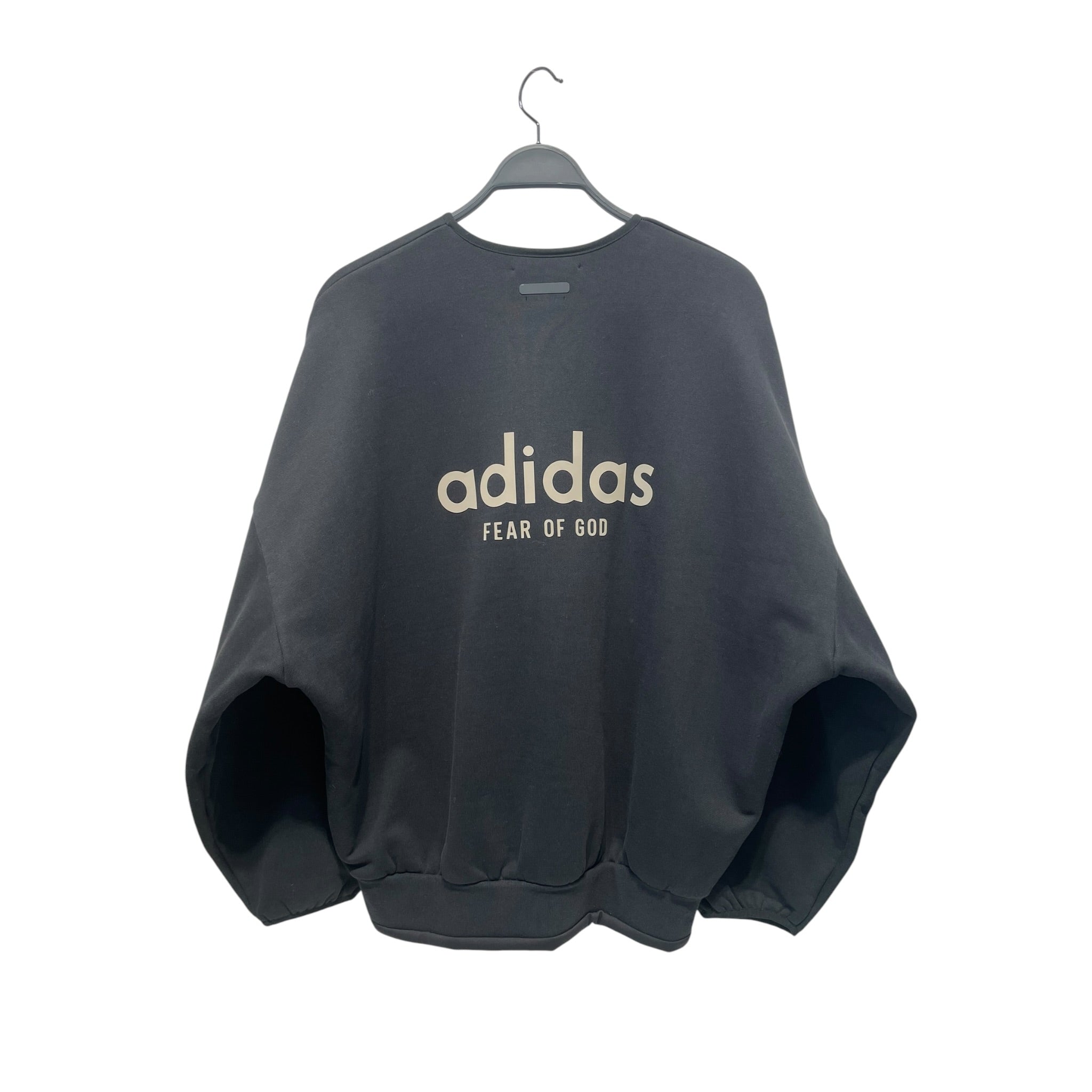 adidas/FEAR OF GOD/Sweatshirt/S/Cotton/BLK/3 TAN STRIPE DETAIL view 2