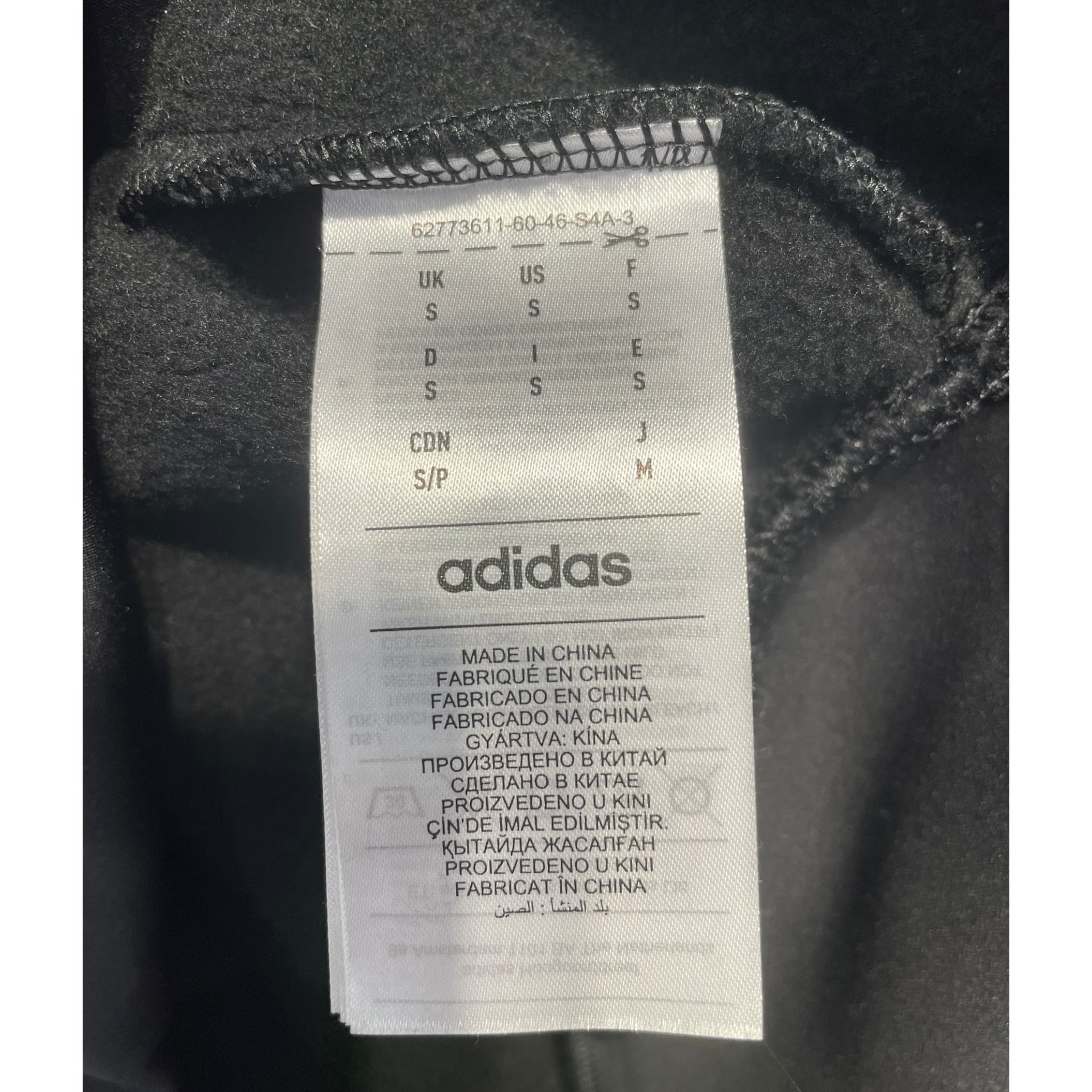 adidas/FEAR OF GOD/Sweatshirt/S/Cotton/BLK/3 TAN STRIPE DETAIL view 4