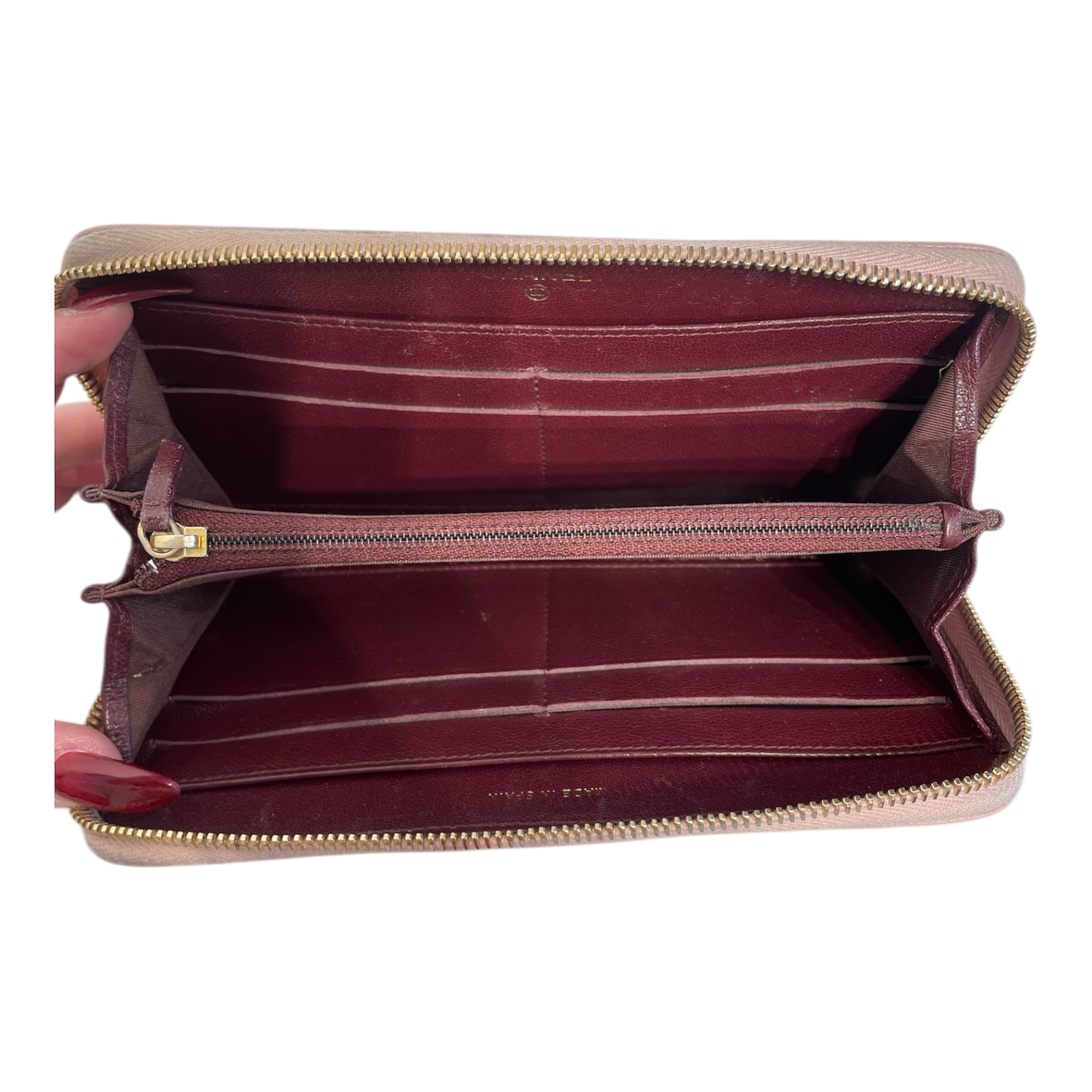 CHANEL/Wallet/Leather/PNK/MADEMOISELLE VINTAGE view 4