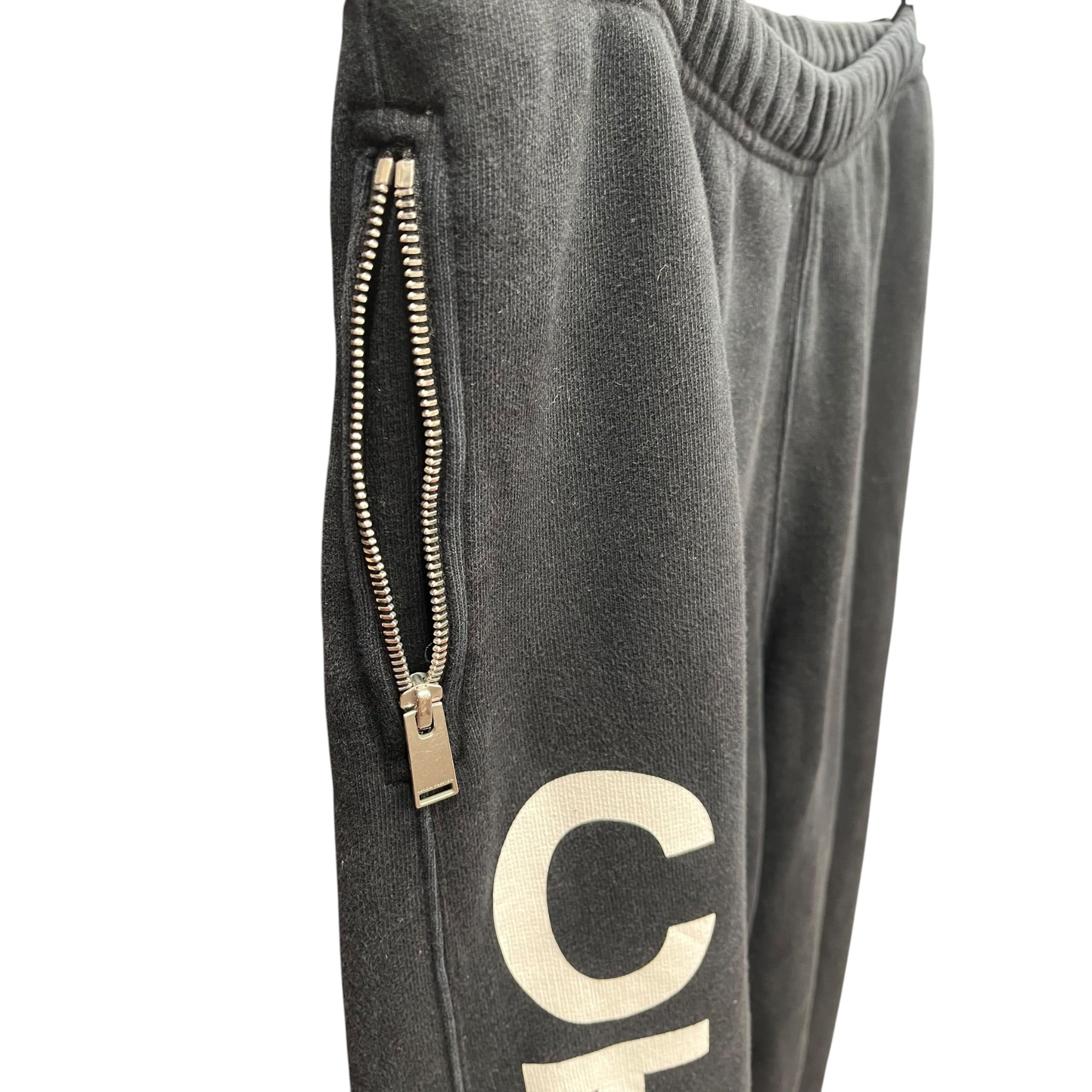 HERON PRESTON/Straight Pants/XL/Cotton/BLK/Joggers/HMCH014F20JER002 view 3
