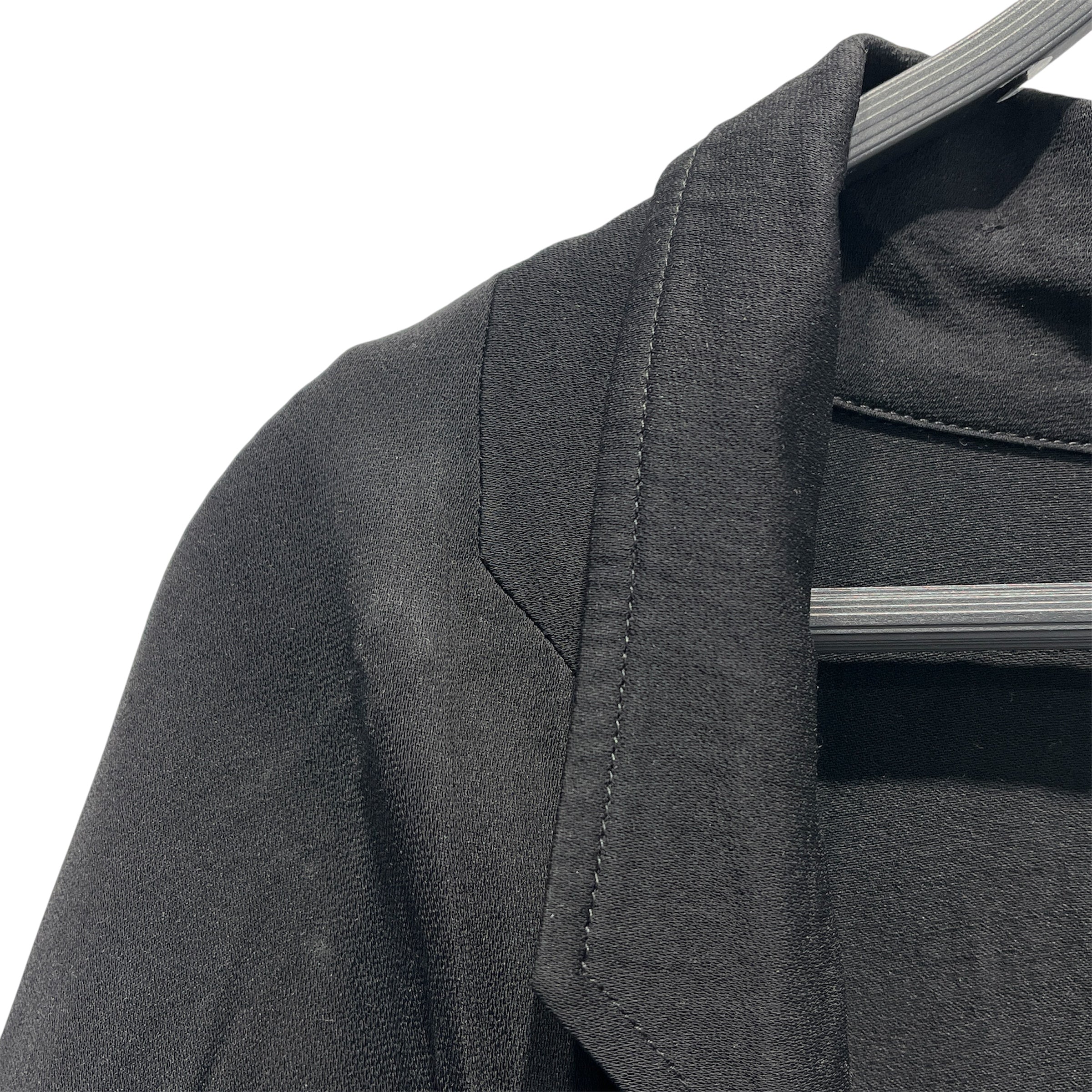 Helmut Lang/Jacket/6/Silk/BLK/HELMUT LANG SILK BLAZER view 4