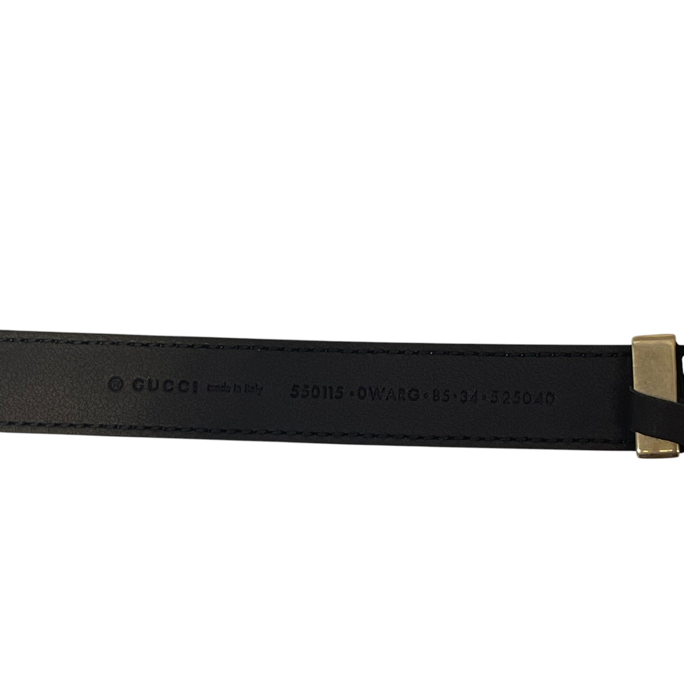 GUCCI/Belt/Stripe/Leather/MLT/gld buckle/red stripe view 5