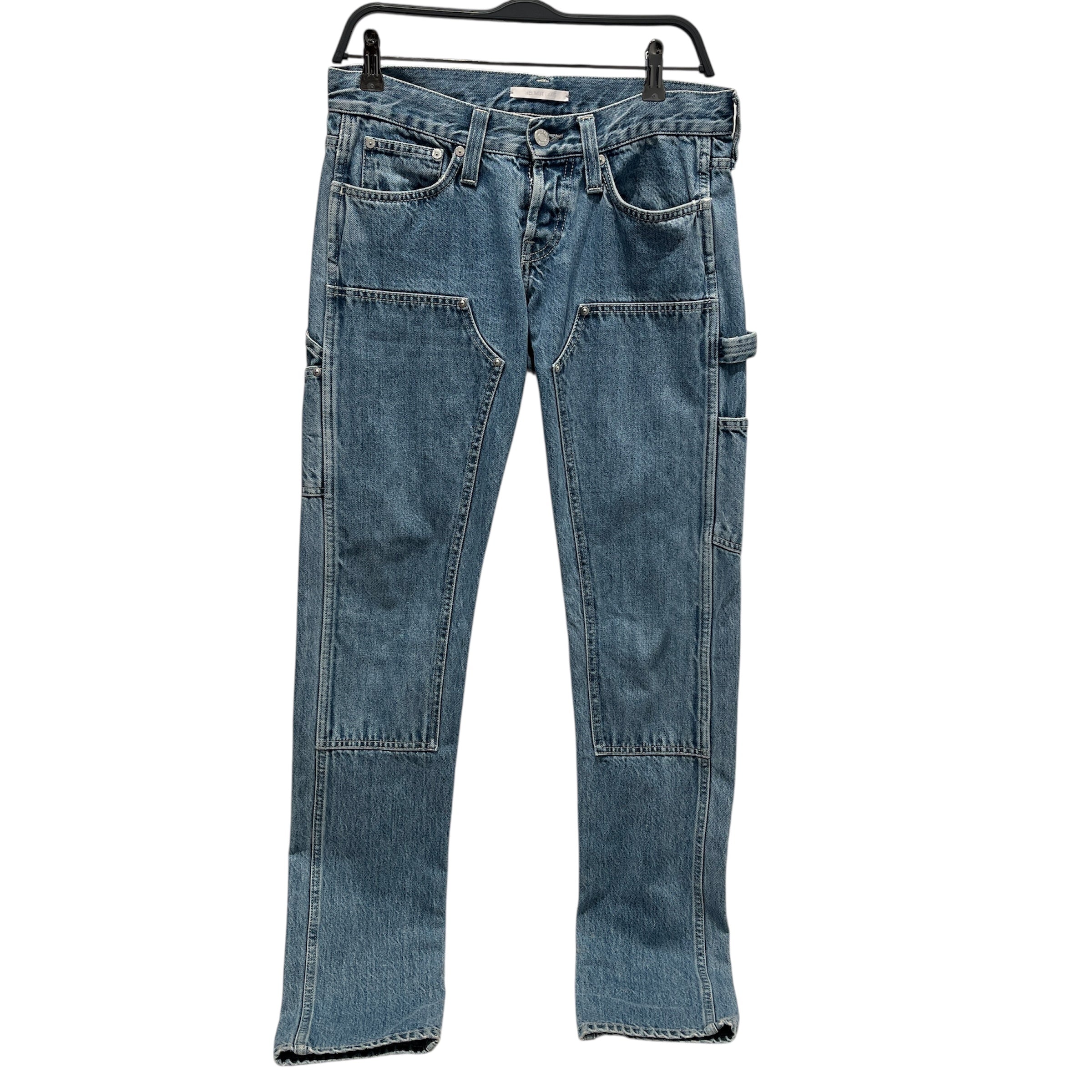 HELMUT LANG JEANS/Straight Pants/27/Denim/BLU/Button Fly/Carpenter Double Knee Jeans view 1