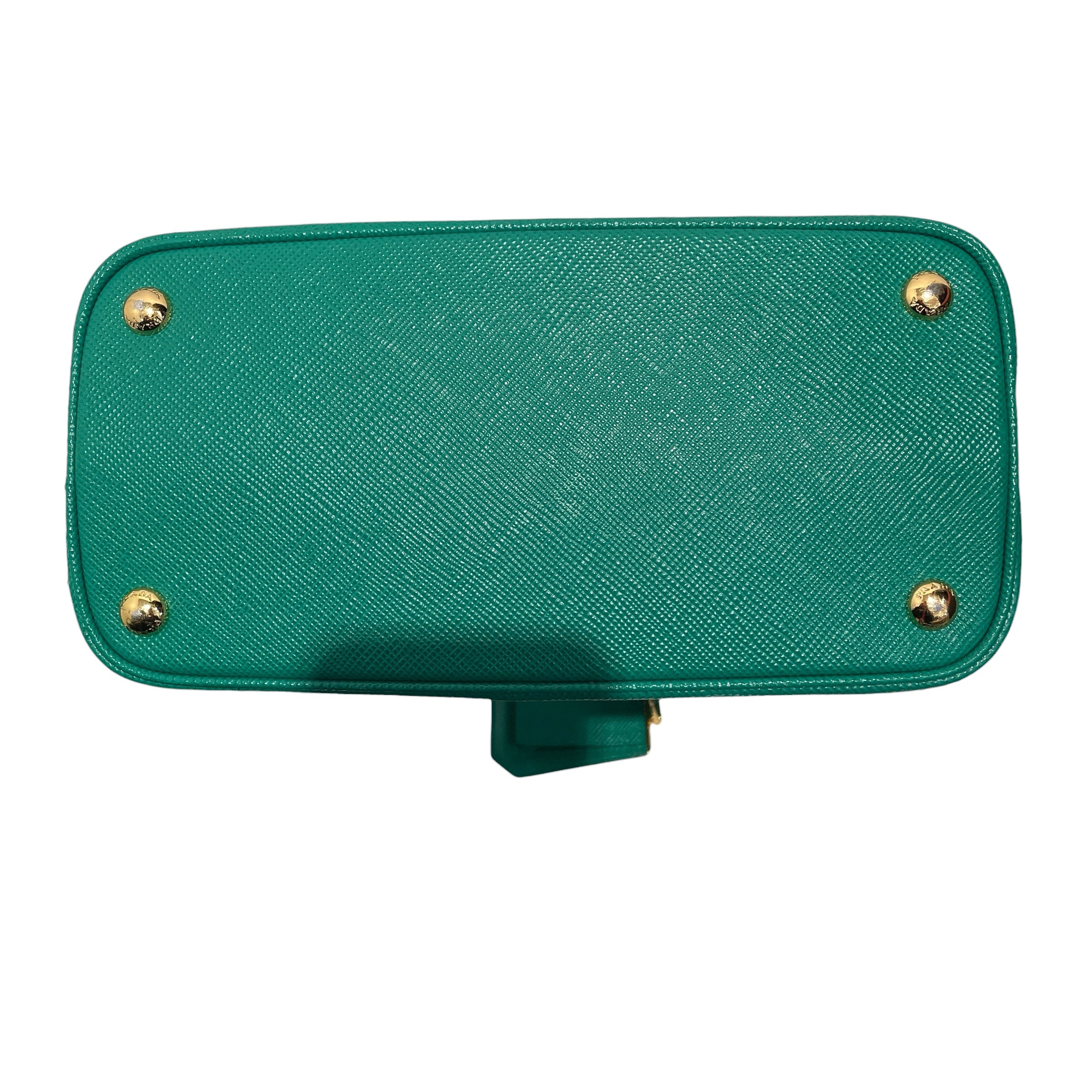 PRADA/Hand Bag/Leather/GRN/SAFFIANO view 3