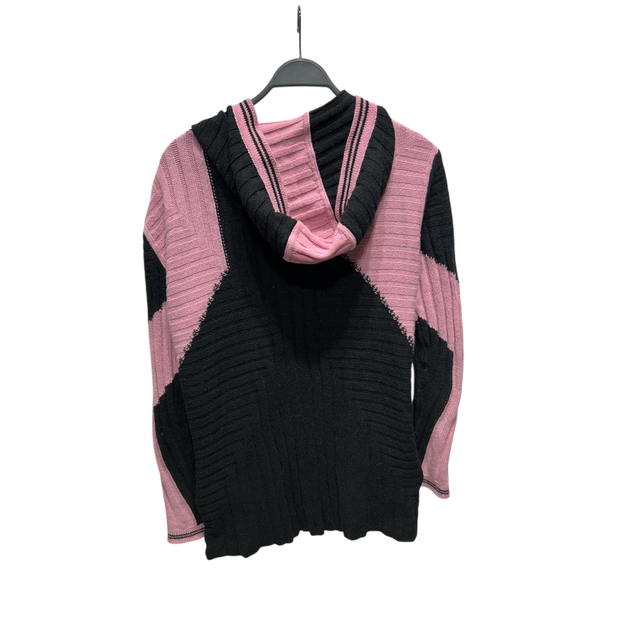 Kiko Kostadinov/Zip Up Hoodie/34/Polyester/BLK/ view 2