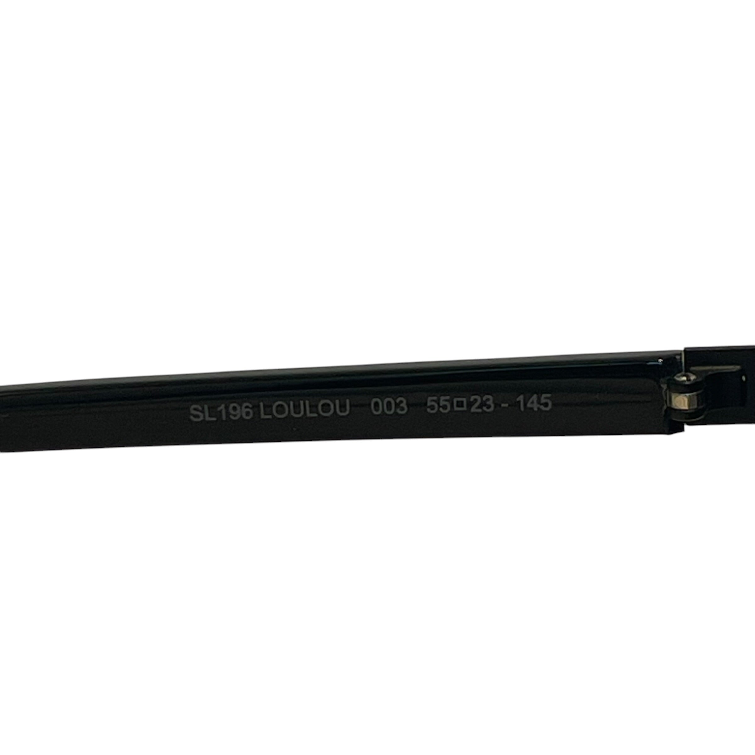 SAINT LAURENT/Sunglasses/Plastic/BLK/heart lens/sil nose hardware view 4