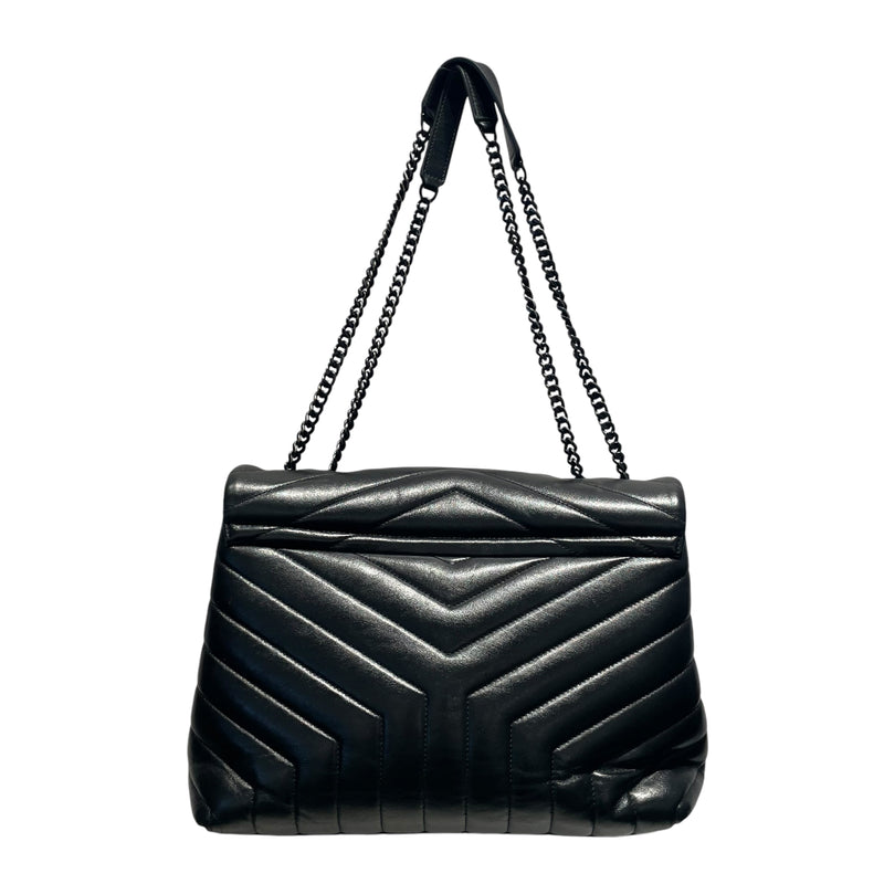 SAINT LAURENT/Cross Body Bag/Leather/BLK/PMR574946