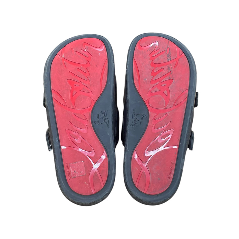 Christian Louboutin/Sandals/US 10/Leather/BLK/
