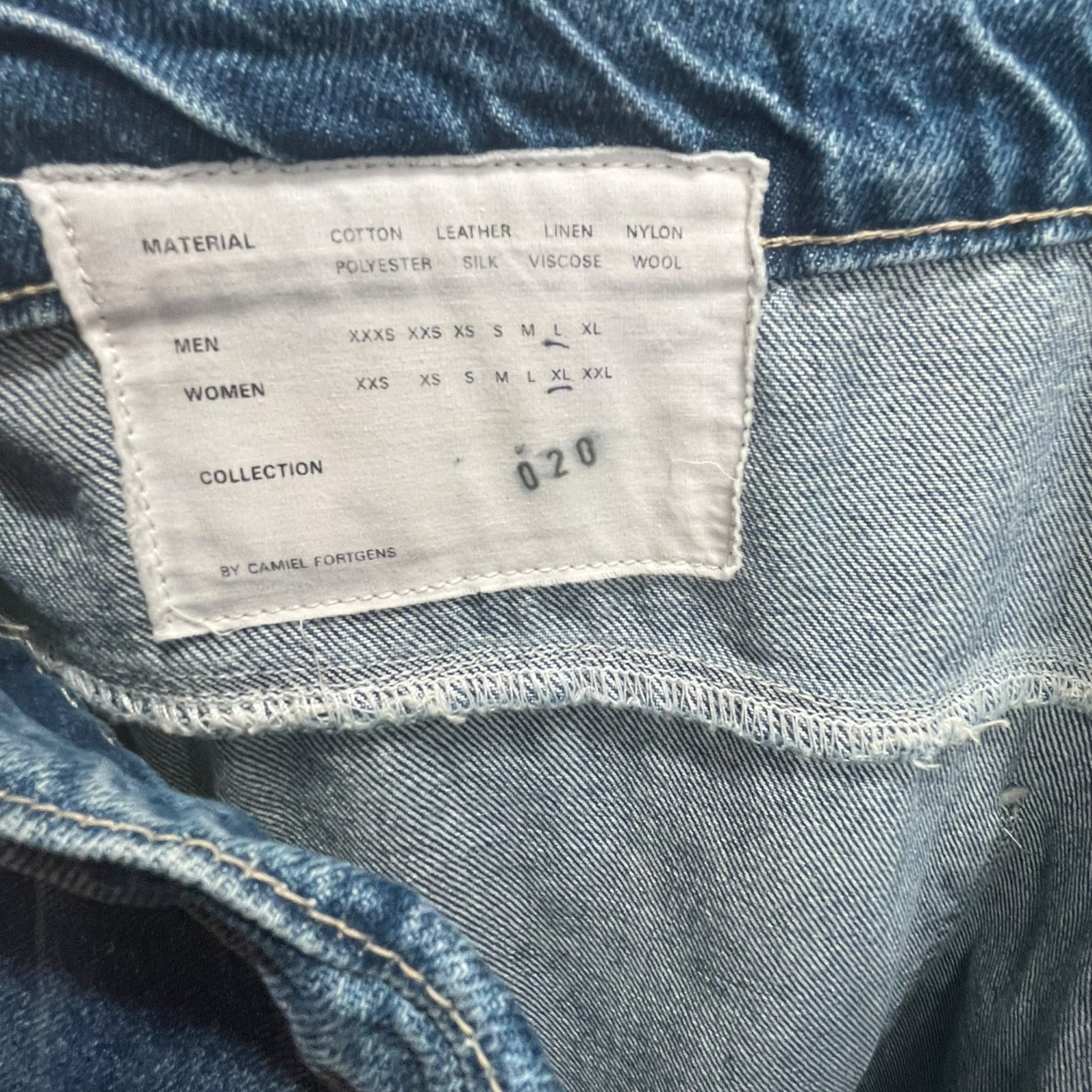 CAMIEL FORTGENS B.V./Straight Pants/XL/Cotton/BLU/CF.20.06.04.01 view 5