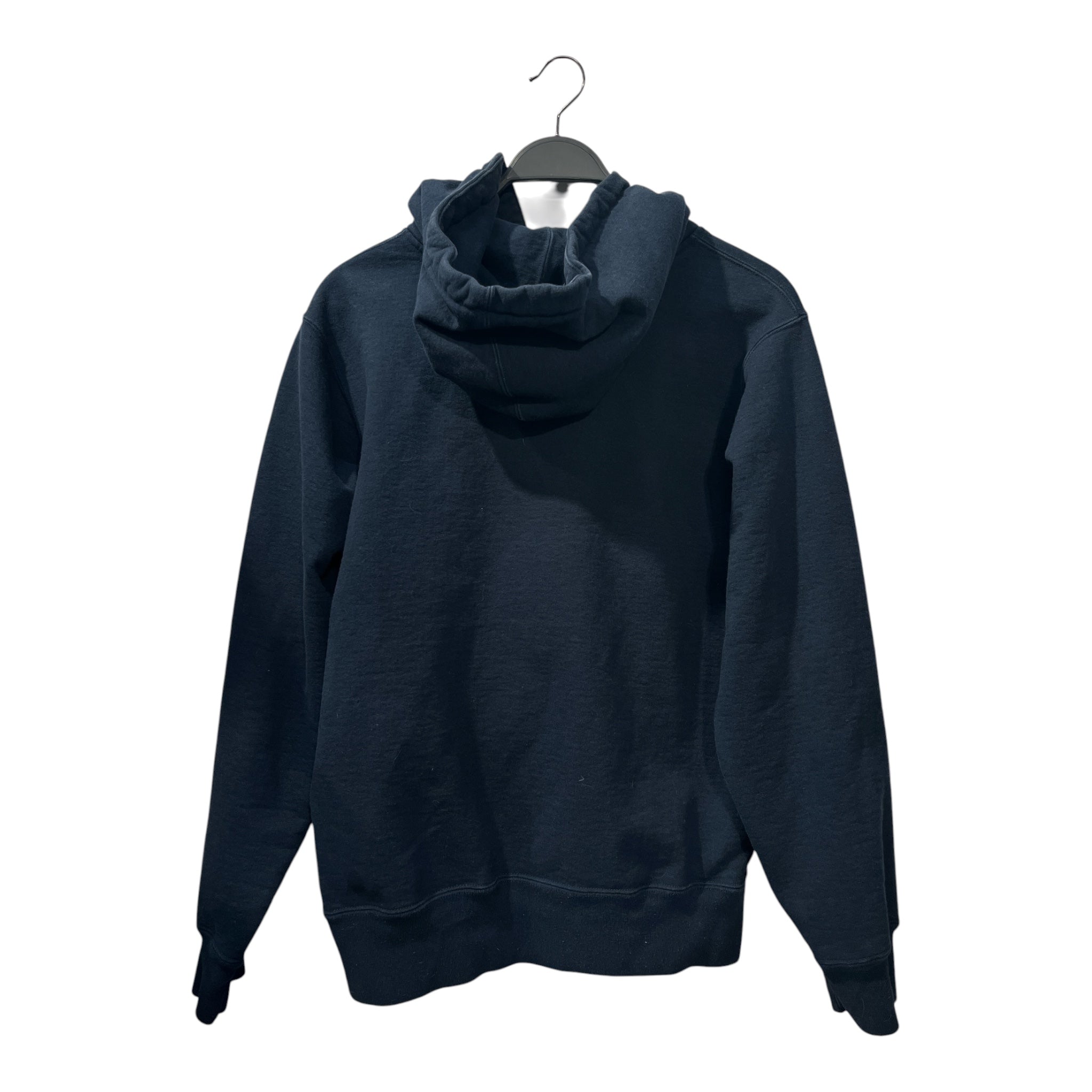Supreme/Zip Up Hoodie/M/Cotton/NVY/ view 2