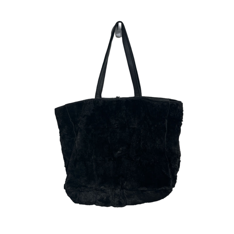 FENDI/Tote Bag/Fake Fur/BLK/