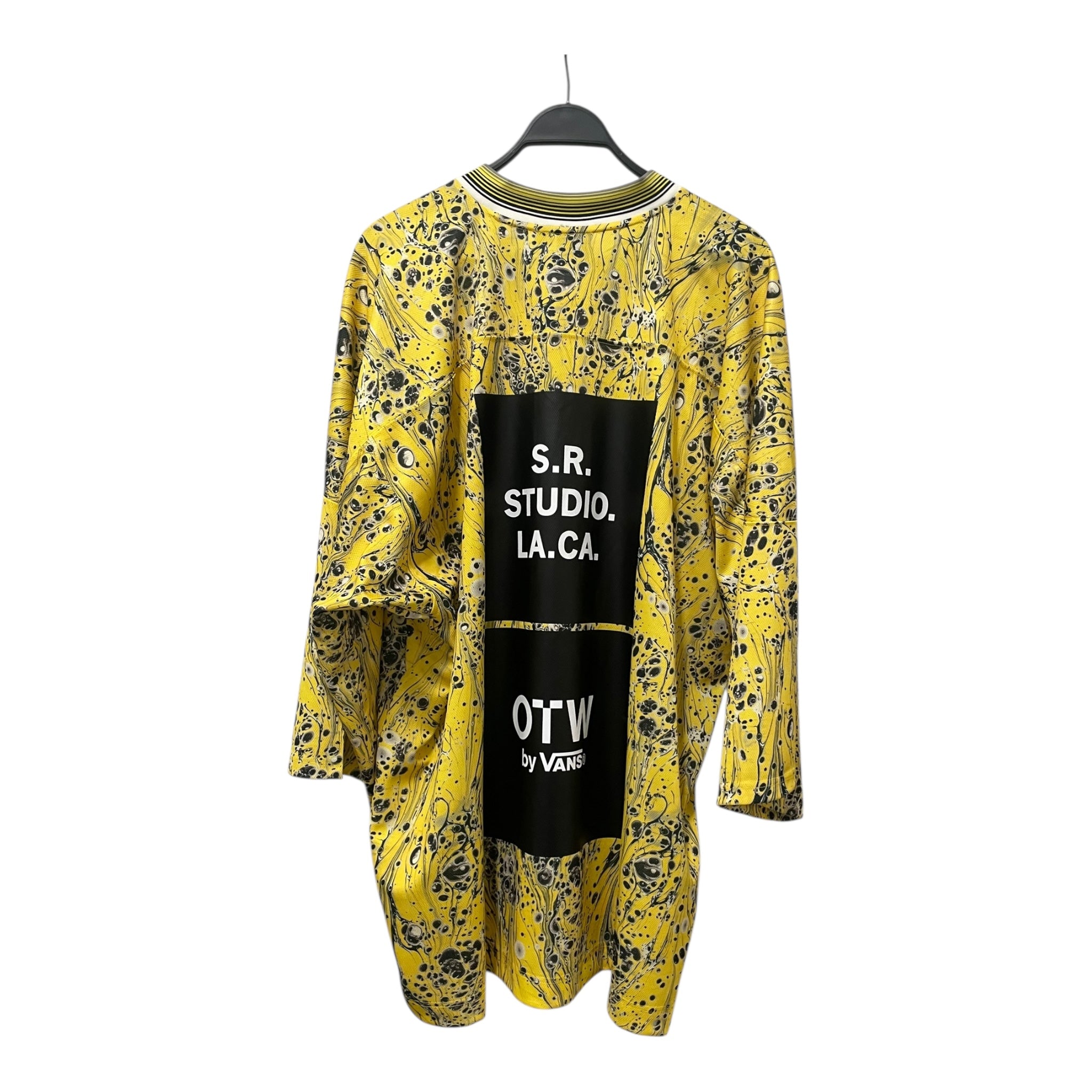 S.R. STUDIO. LA. CA/VANS/LS T-Shirt/L/Cotton/YEL/All Over Print/HOCKEY JERSEY view 2