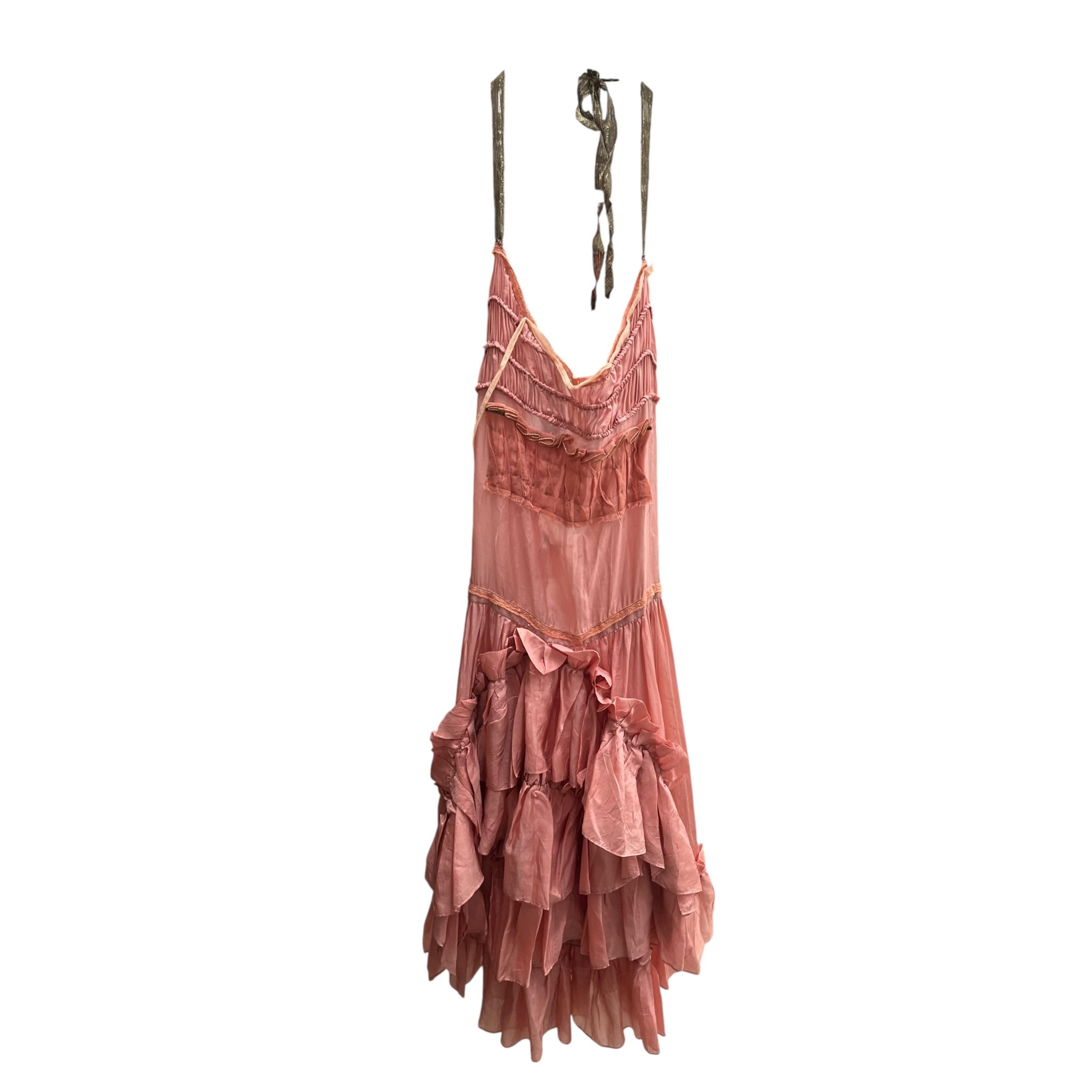 MIU MIU/Dress/40/Silk/PNK/SAMPLE DRESS PETUNIA view 1