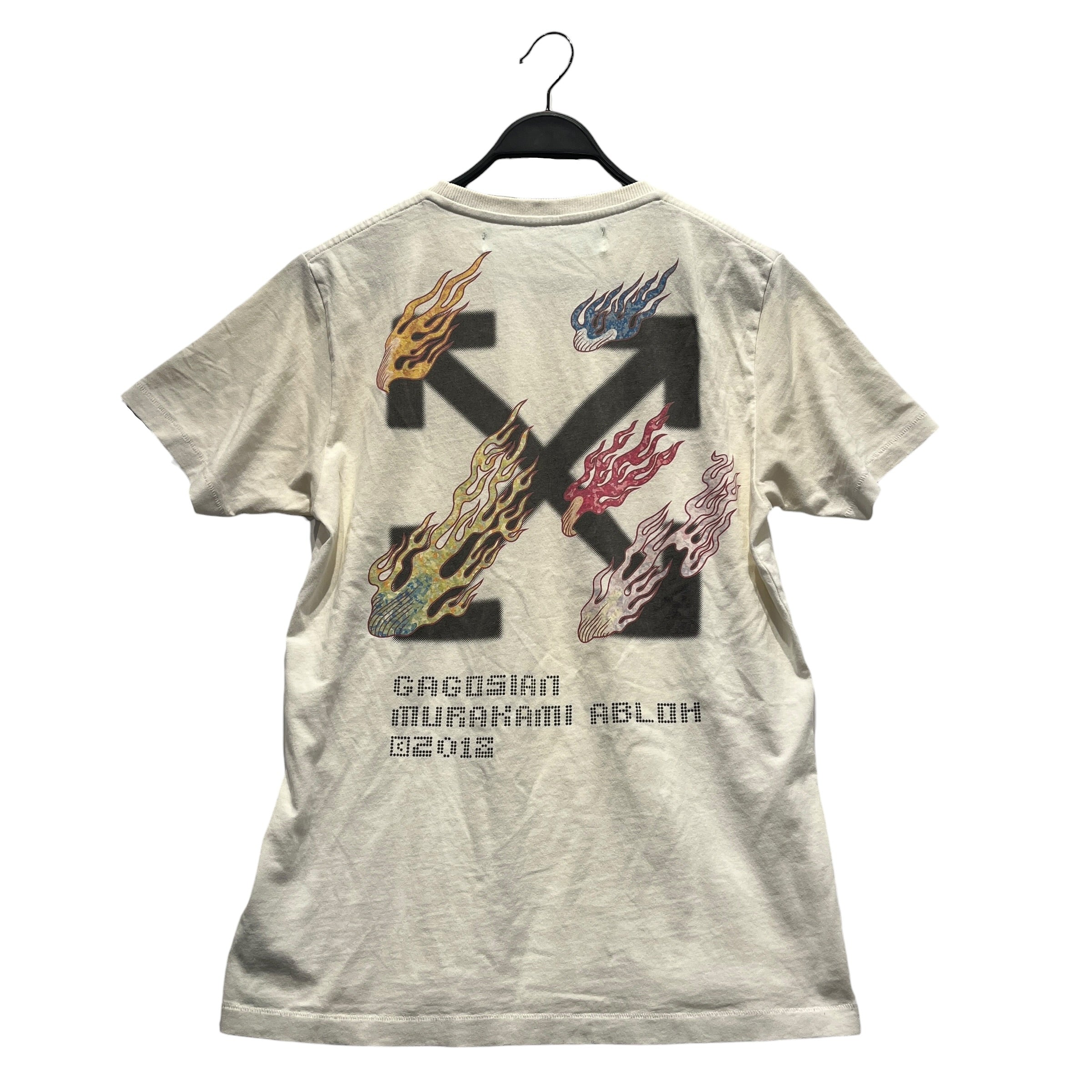 OFF-WHITE/T-Shirt/M/Cotton/WHT/Graphic/"AMERICA TOO" 169 GRAPHIC view 2