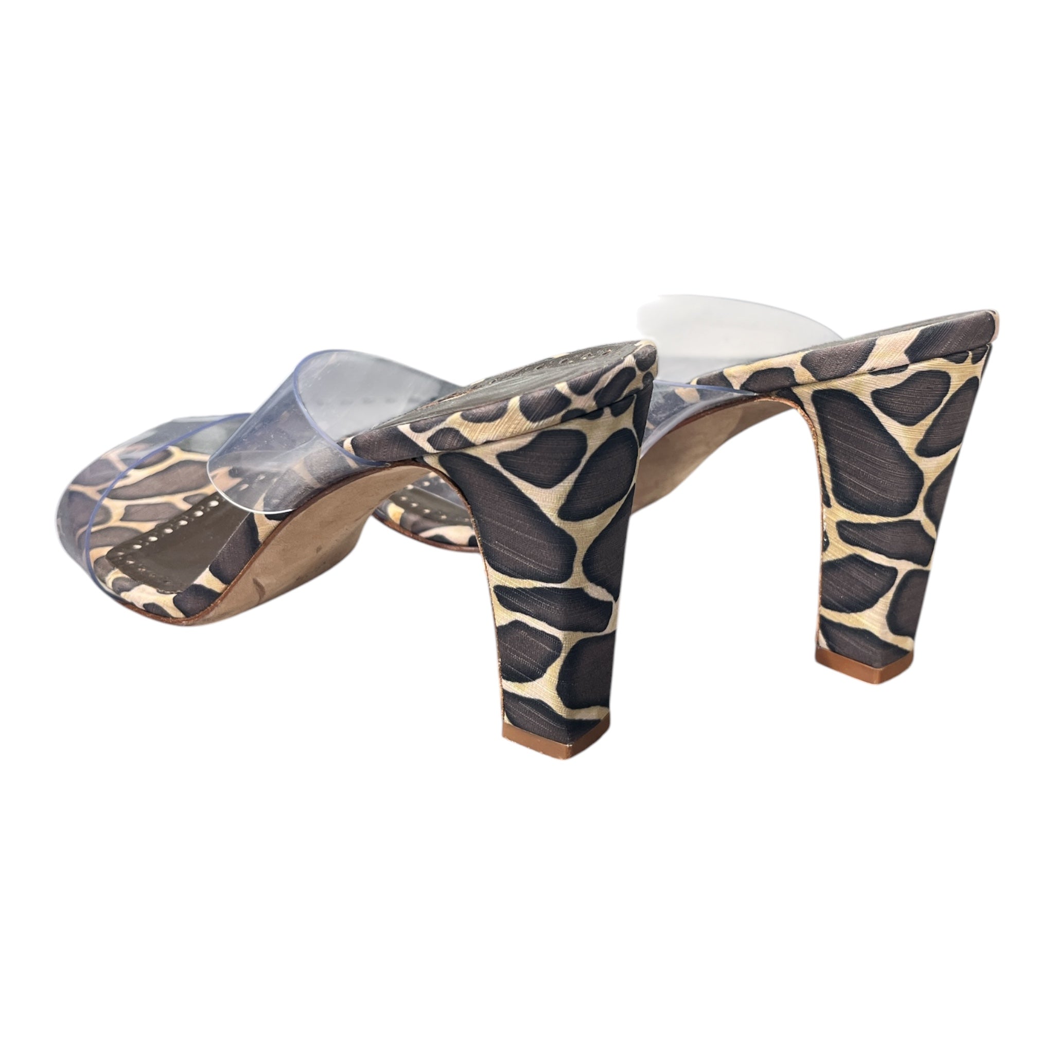 MANOLO BLAHNIK/Heels/EU 38.5/Animal Pattern/BRW/GIRAFFEPRINT view 2