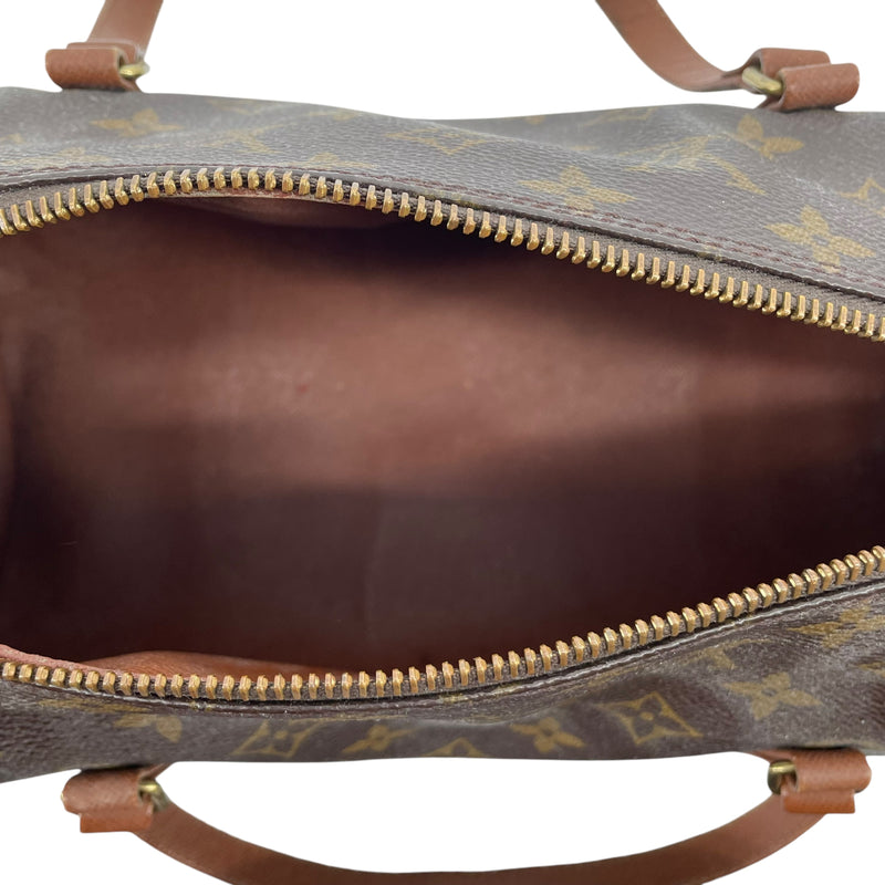 LOUIS VUITTON/Hand Bag/Monogram/Leather/BRW/tube