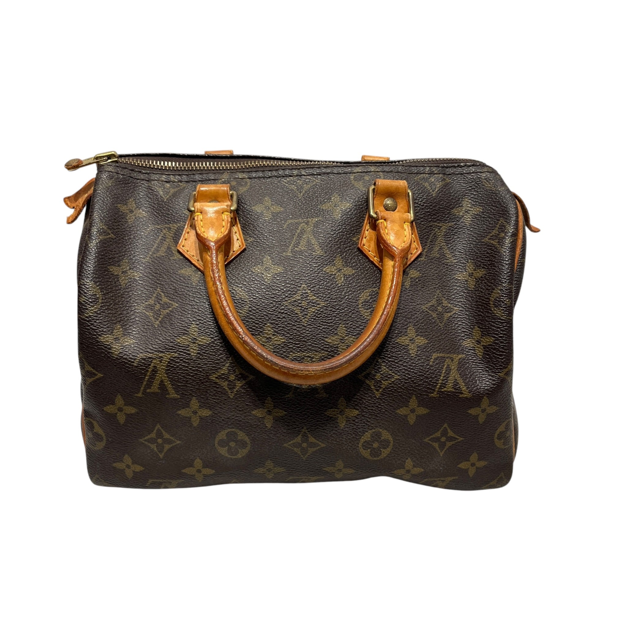 LOUIS VUITTON/Hand Bag/Monogram/Leather/BRW/SPEEDY 25 view 1