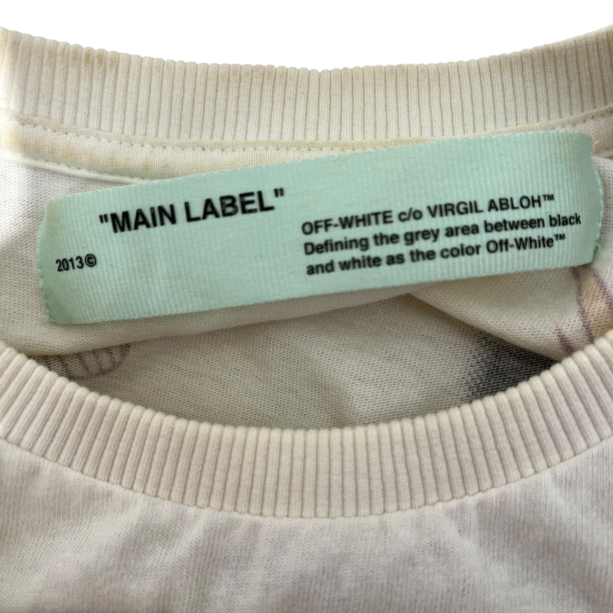 OFF-WHITE/T-Shirt/M/Cotton/WHT/Graphic/"AMERICA TOO" 169 GRAPHIC view 3