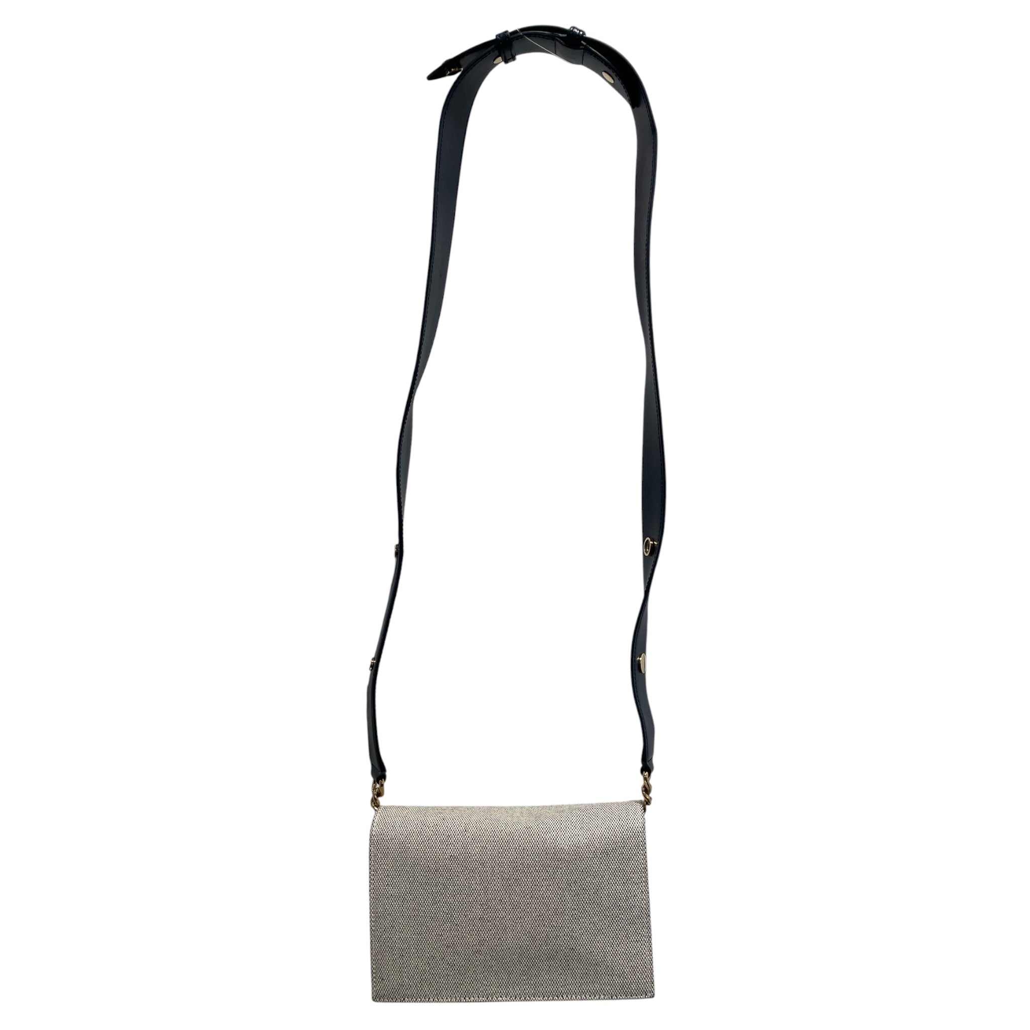 Alexander McQueen/Cross Body Bag/Cotton/KHK/NAVY STRAP SKULL view 2