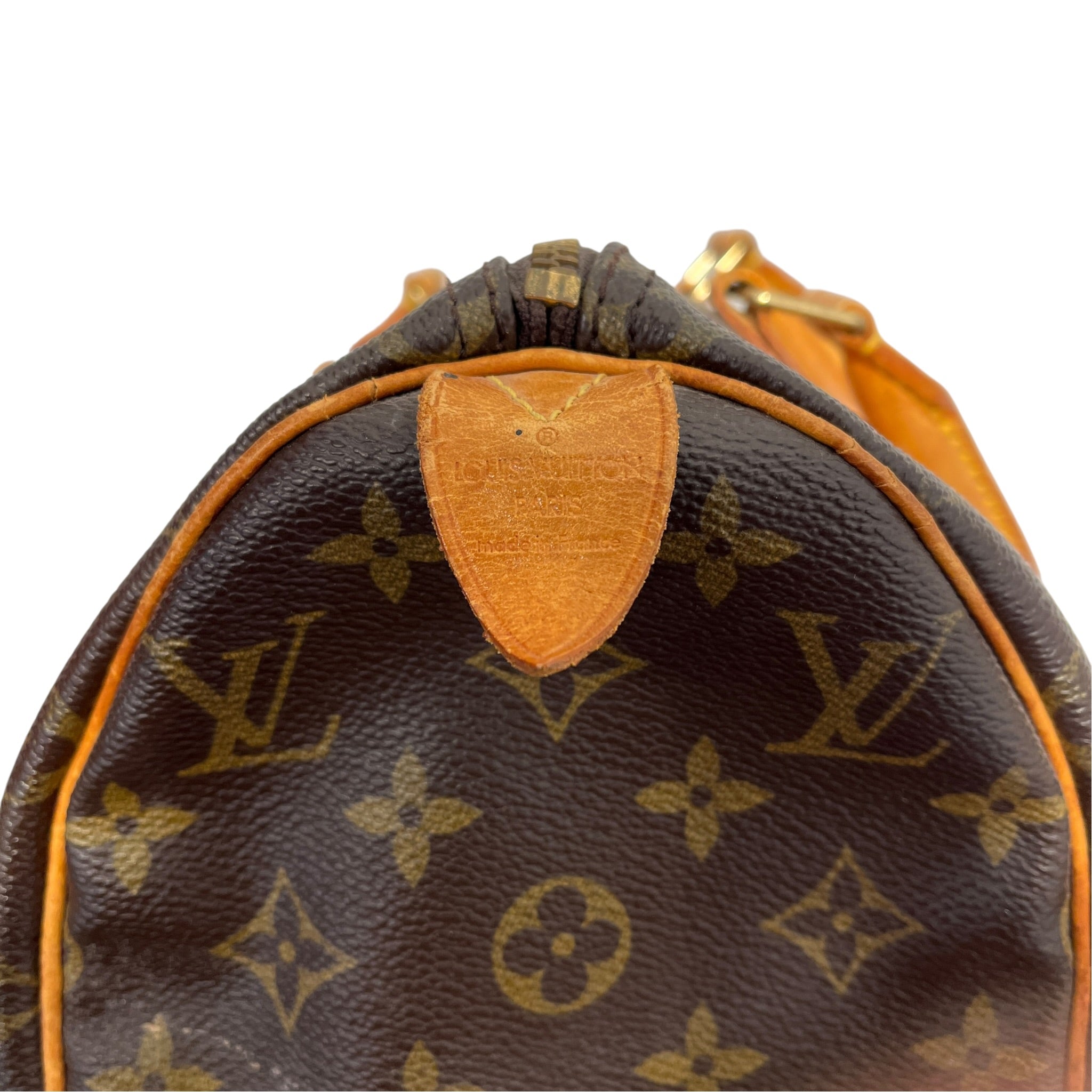 LOUIS VUITTON/Hand Bag/Monogram/Leather/BRW/SPEEDY 25 view 5