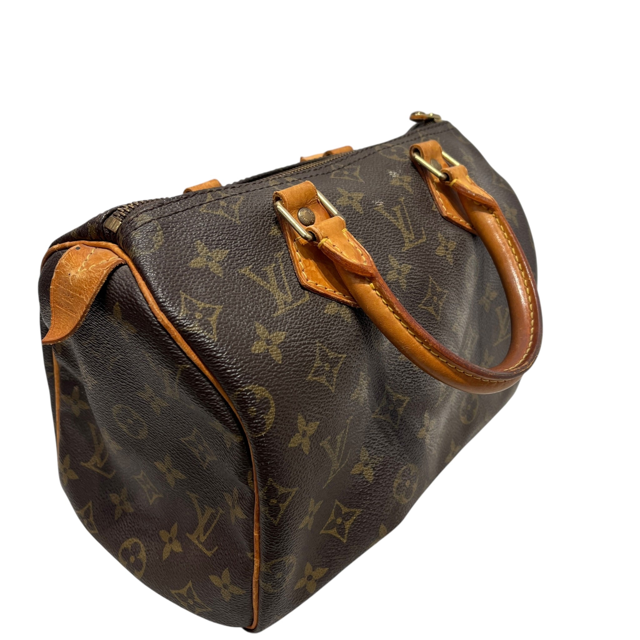 LOUIS VUITTON/Hand Bag/Monogram/Leather/BRW/SPEEDY 25 view 6