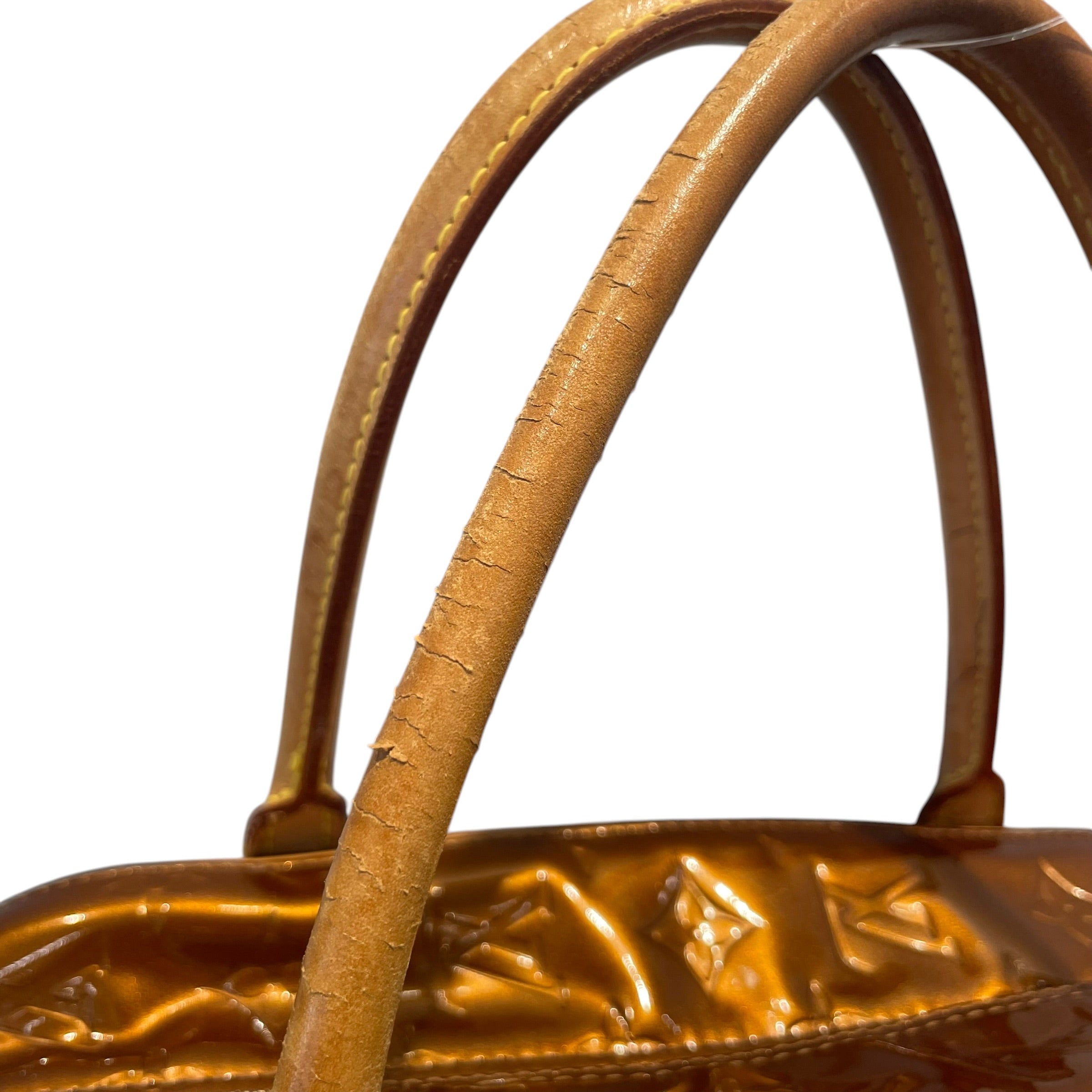 LOUIS VUITTON/Hand Bag/Leather/BRW/LV Vernis Tompkins Square view 3