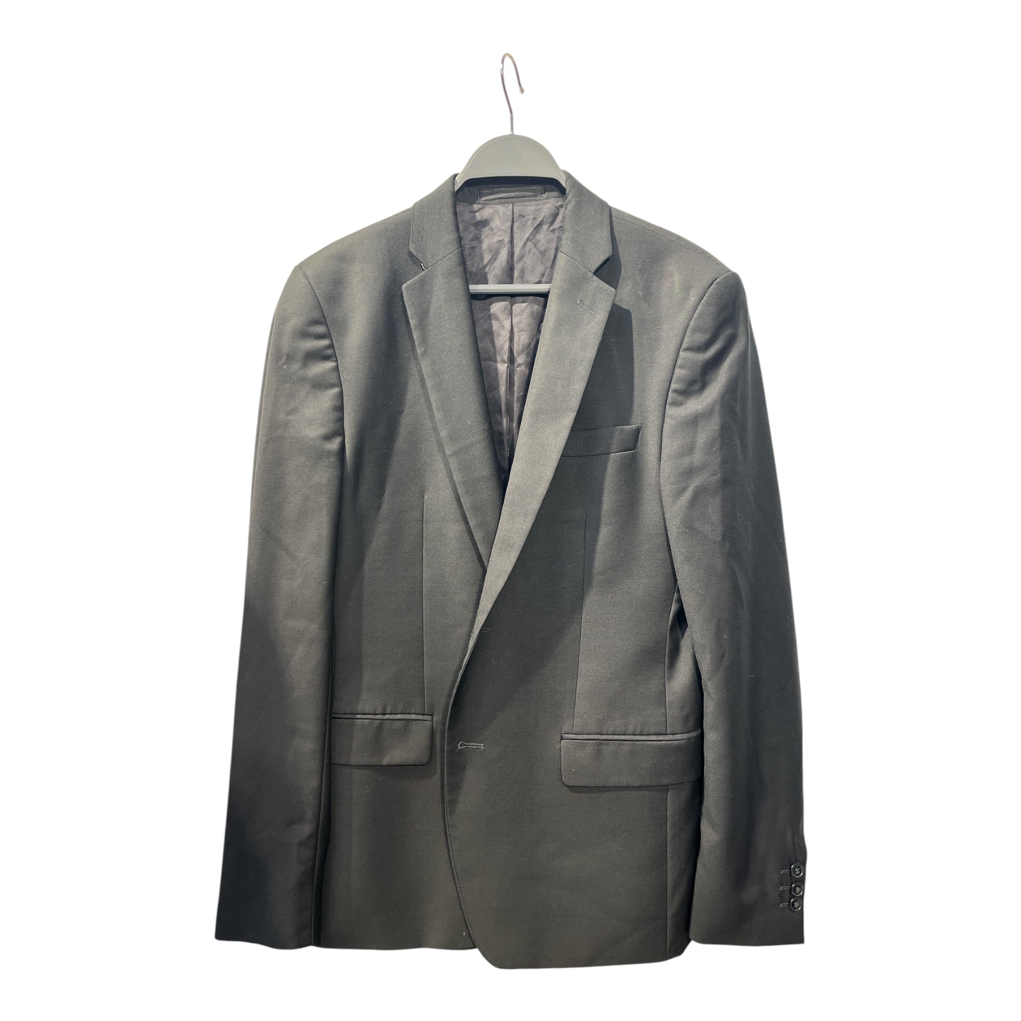 VERSACE/Suits/48/Wool/BLK/BLAZER view 1