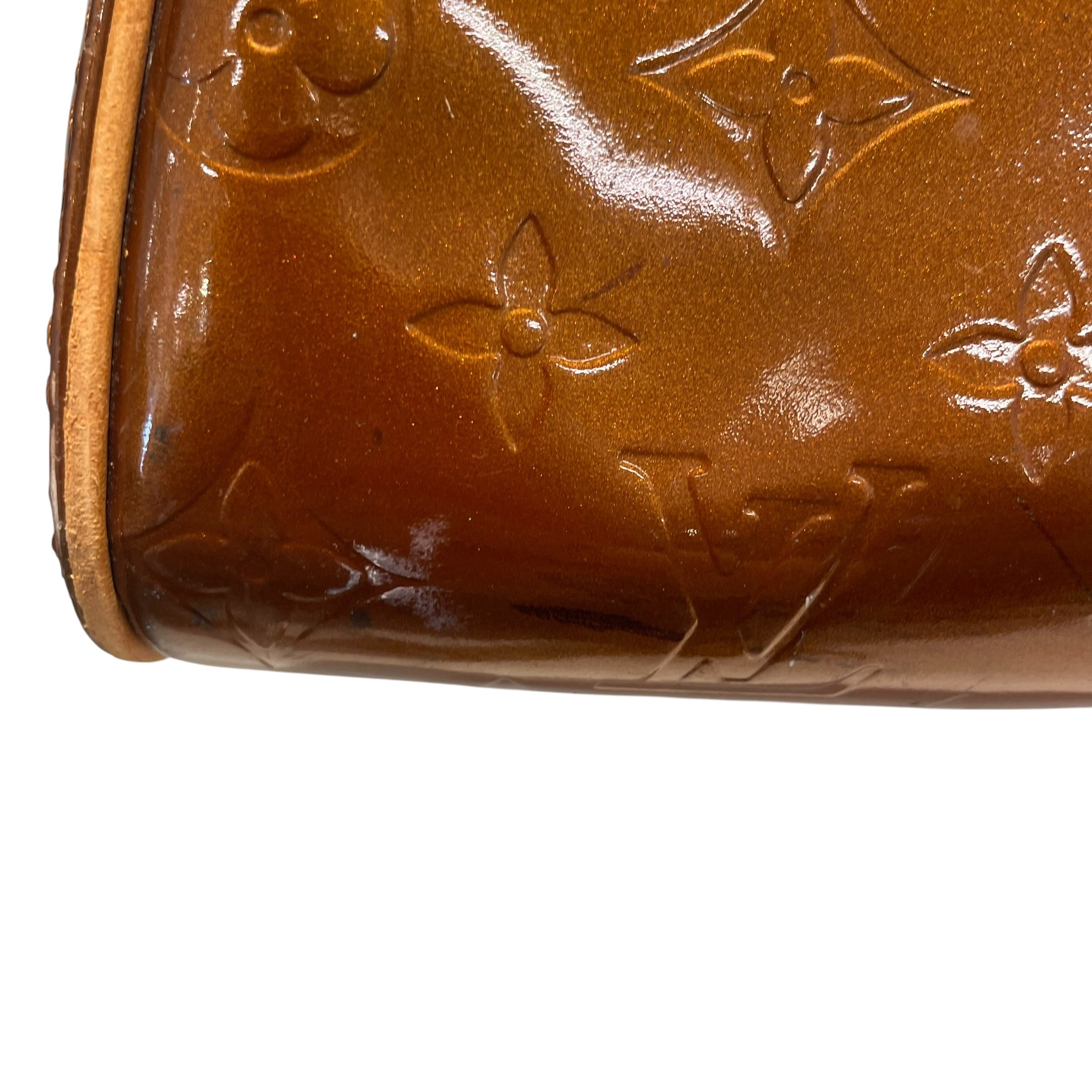 LOUIS VUITTON/Hand Bag/Leather/BRW/LV Vernis Tompkins Square view 6
