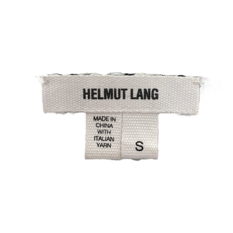 Helmut Lang/Sweater/M/Cotton/WHT/Oversize/KNIT
