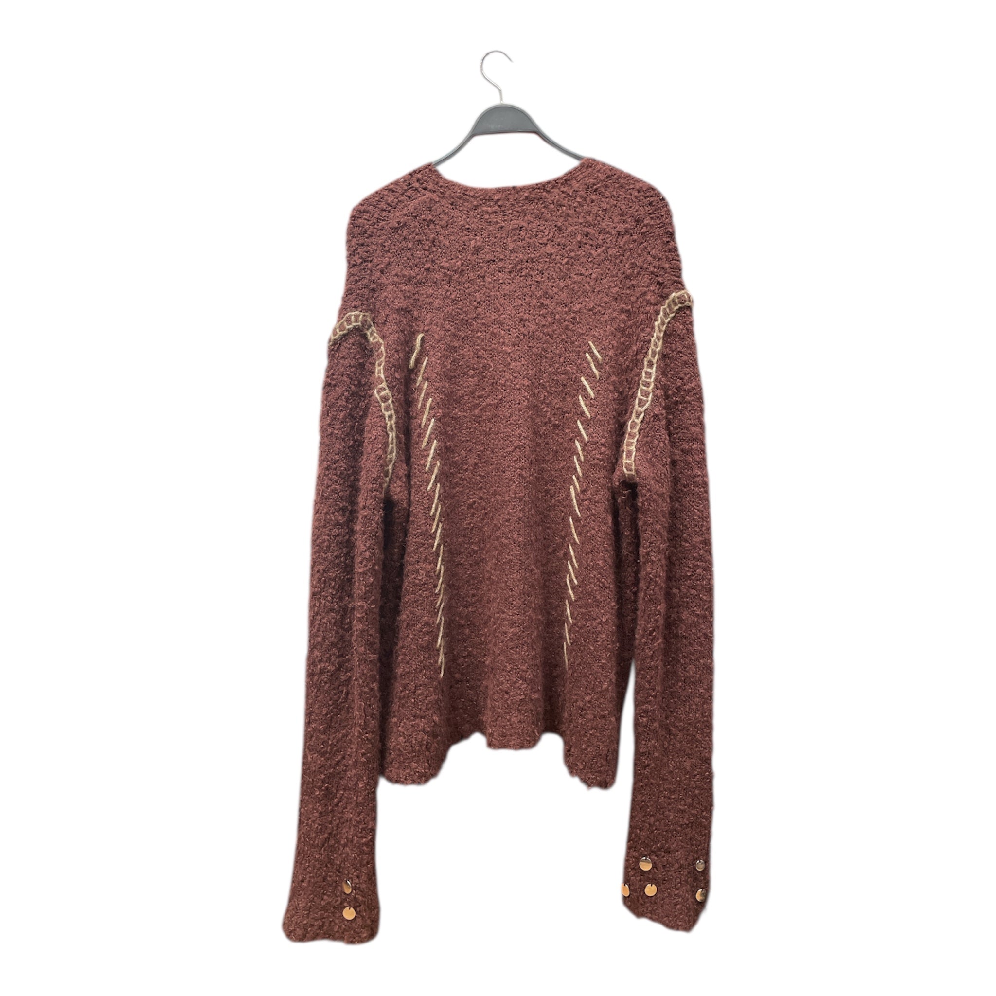 NAMACHEKO/Cardigan/XL/Wool/BRW/Hankford view 2