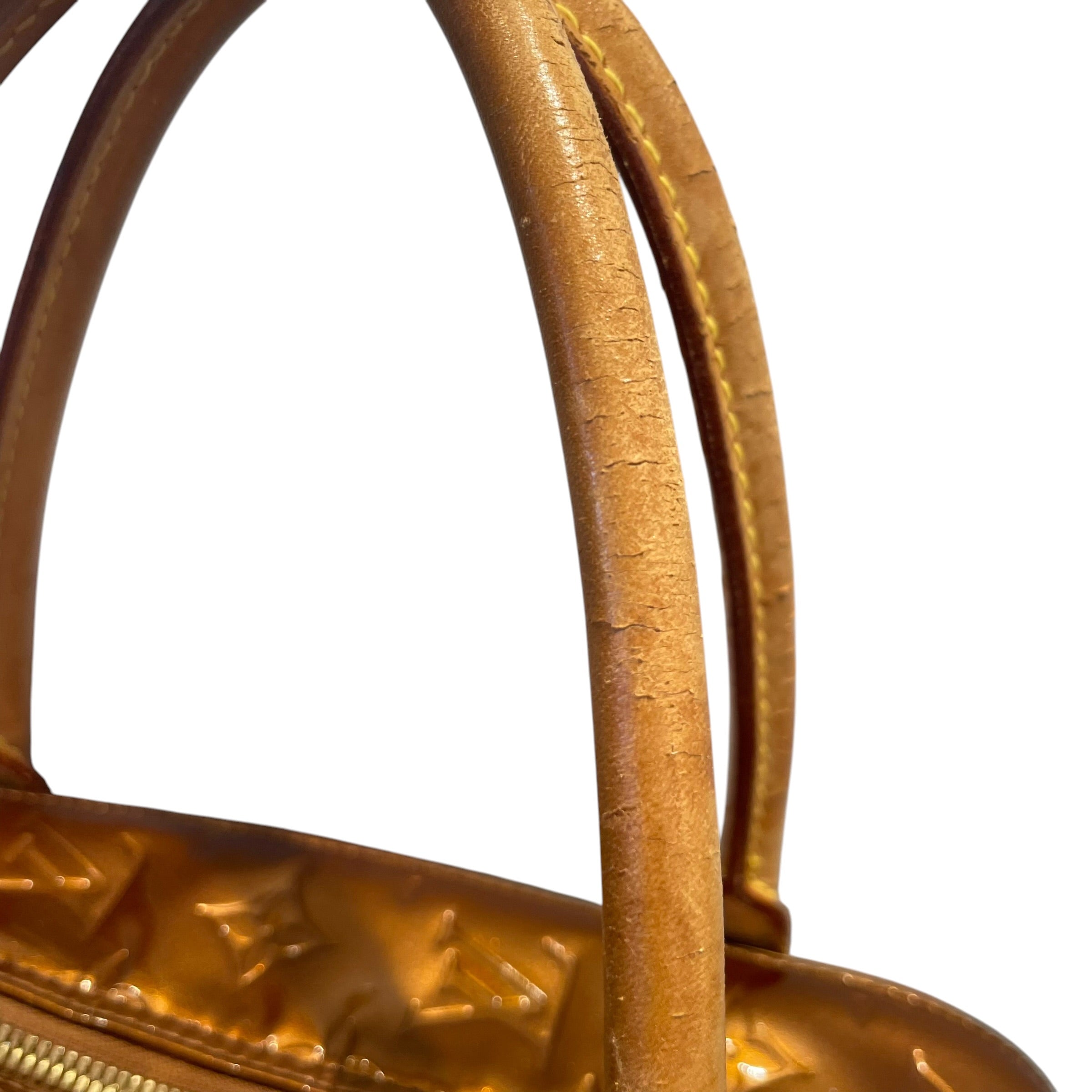 LOUIS VUITTON/Hand Bag/Leather/BRW/LV Vernis Tompkins Square view 4
