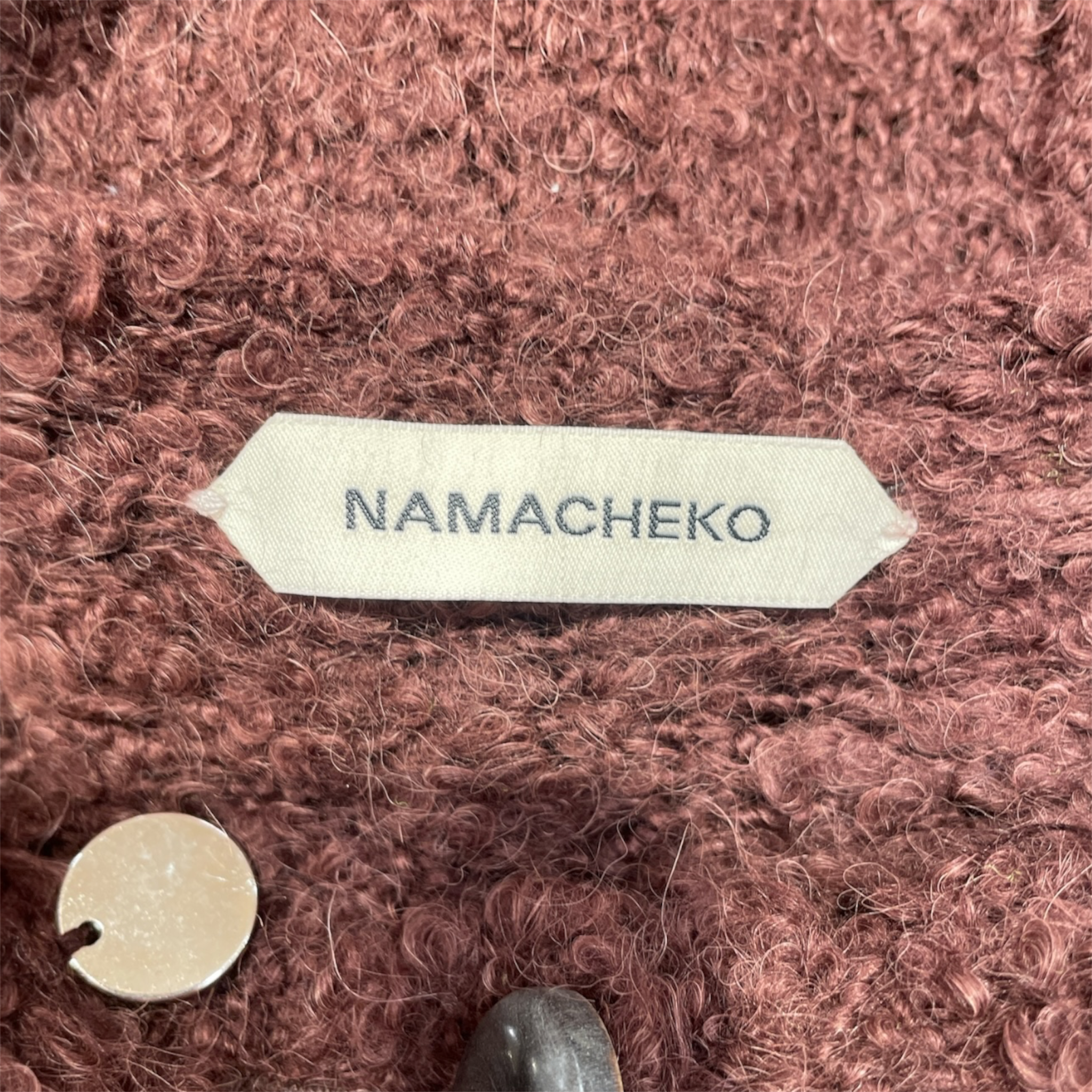 NAMACHEKO/Cardigan/XL/Wool/BRW/Hankford view 3