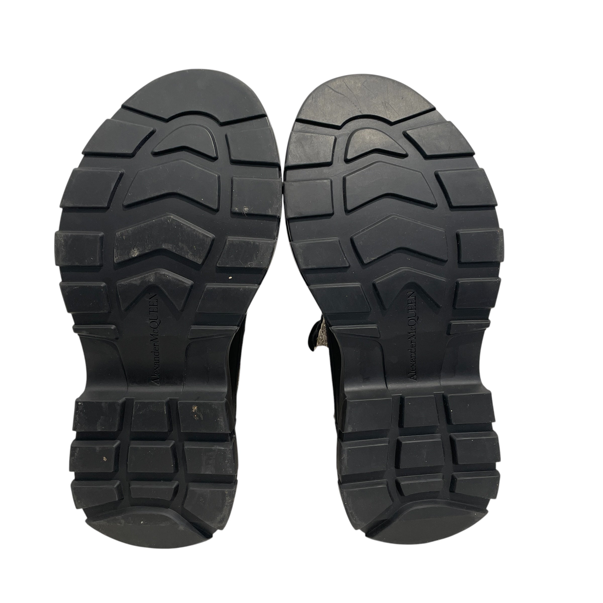 Alexander McQueen/Boots/US 6/BLK/TREAD SLICK GLITTER COMBAT view 7