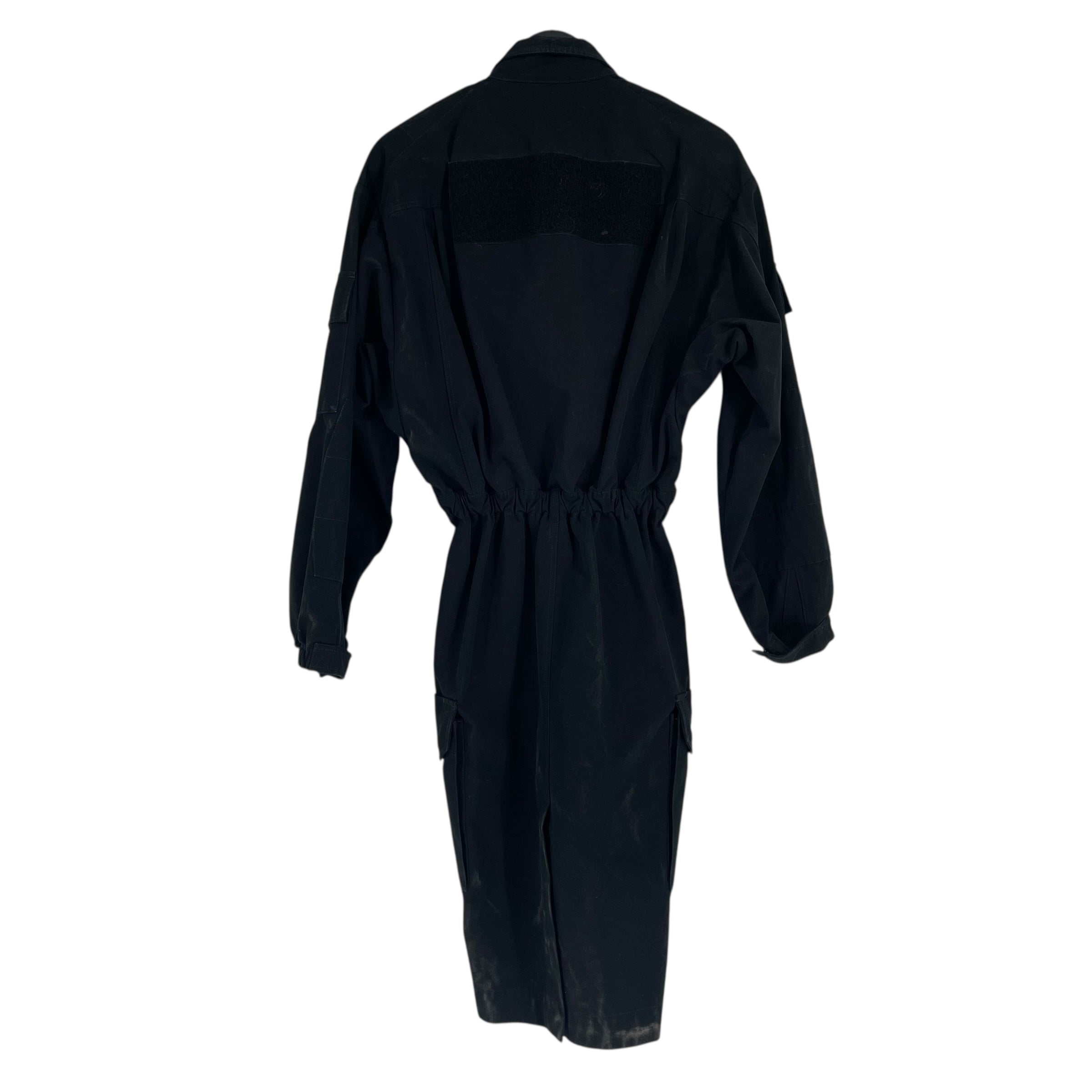 BALENCIAGA/LS Dress/34/Cotton/BLK/CARGO DRESS view 2
