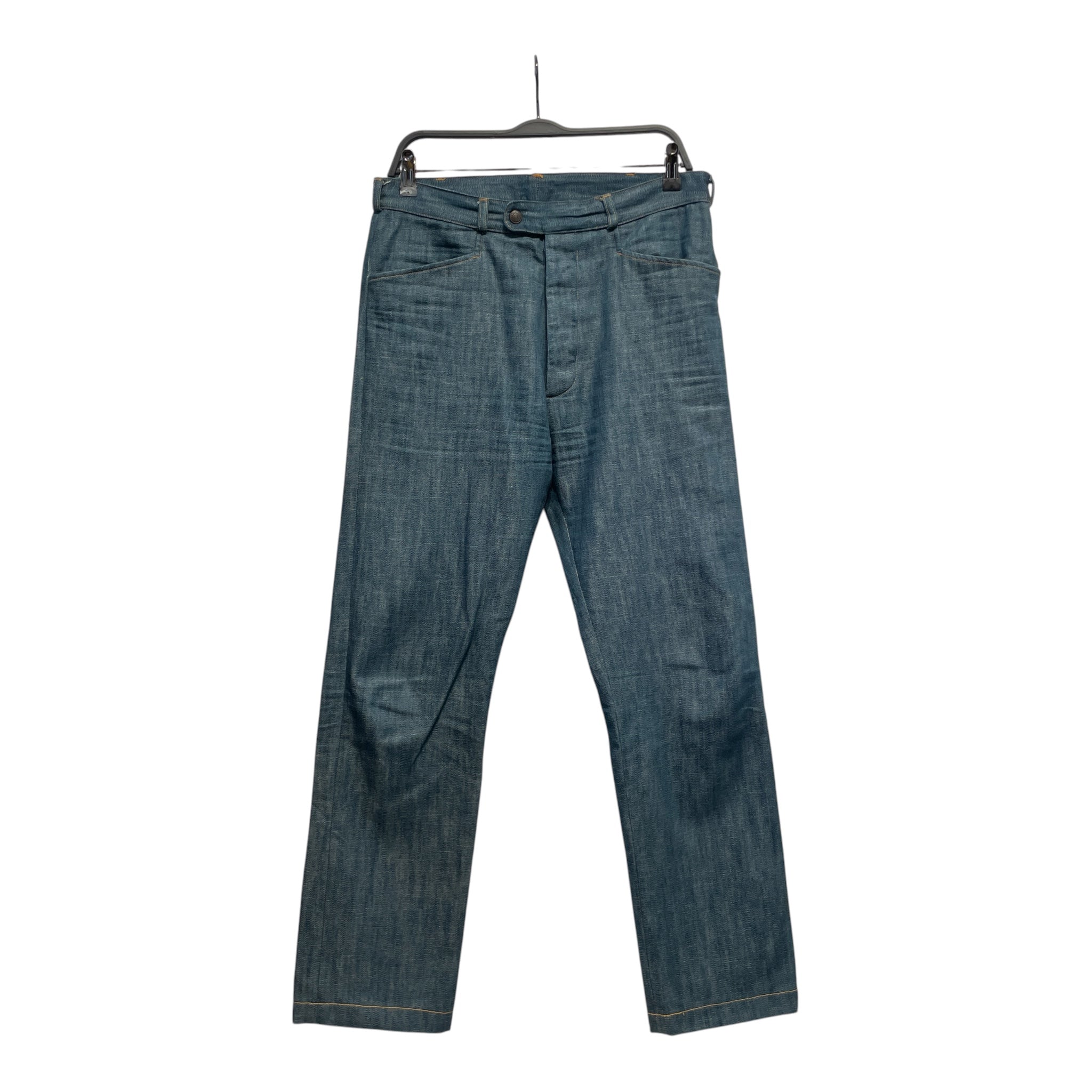 mister freedom/Slacks/32/Denim/IDG/yllwstitch.snapbutton view 1