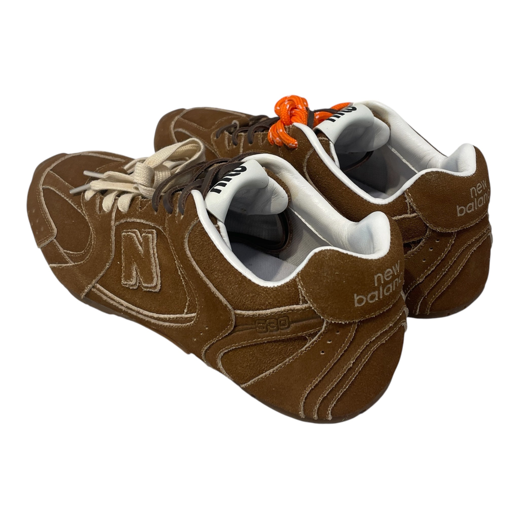 NEW BALANCE/MIU MIU/Low-Sneakers/US 8/Suede/CML/530 view 2