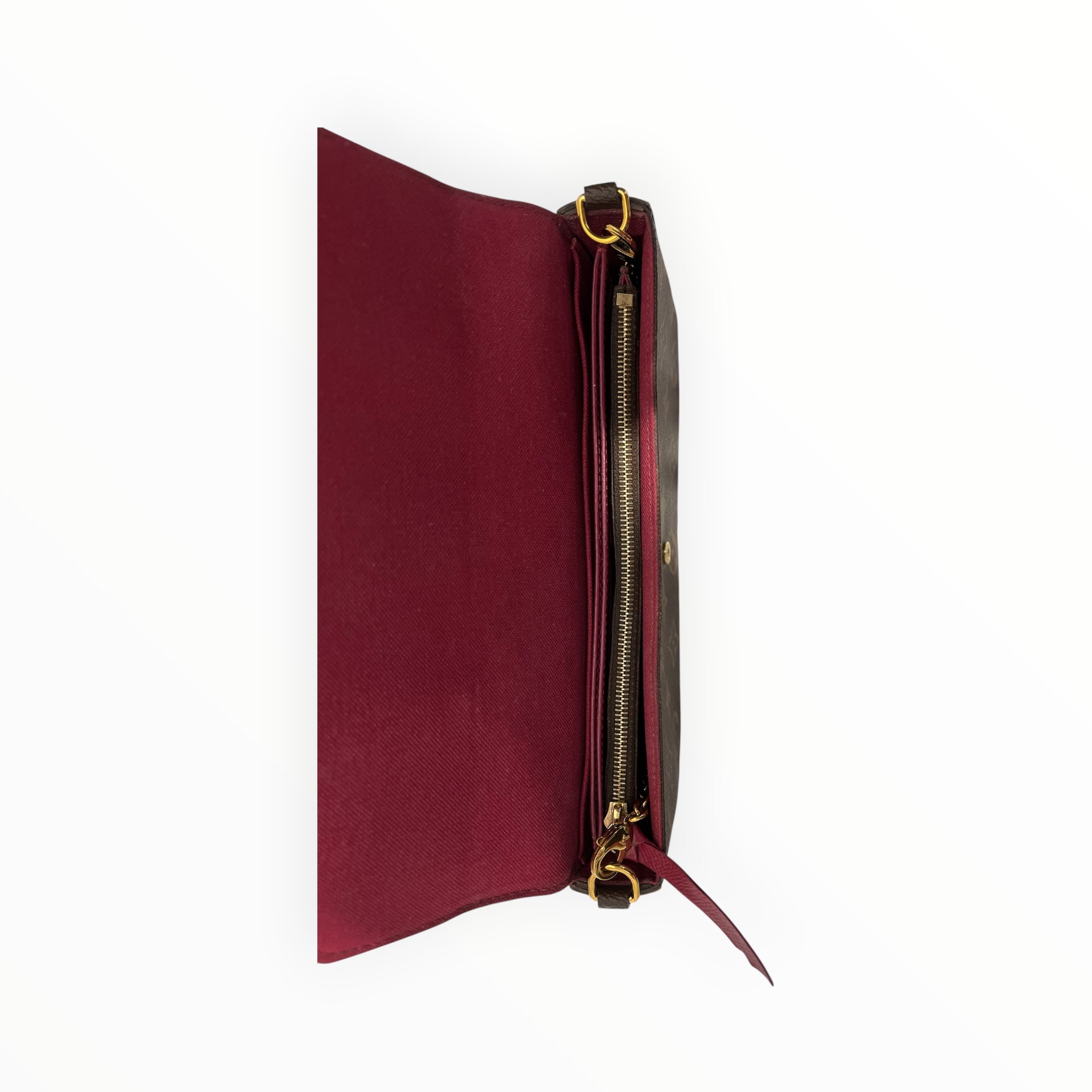 LOUIS VUITTON/Cross Body Bag/Monogram/Leather/BRW/Pochette Felicie view 7