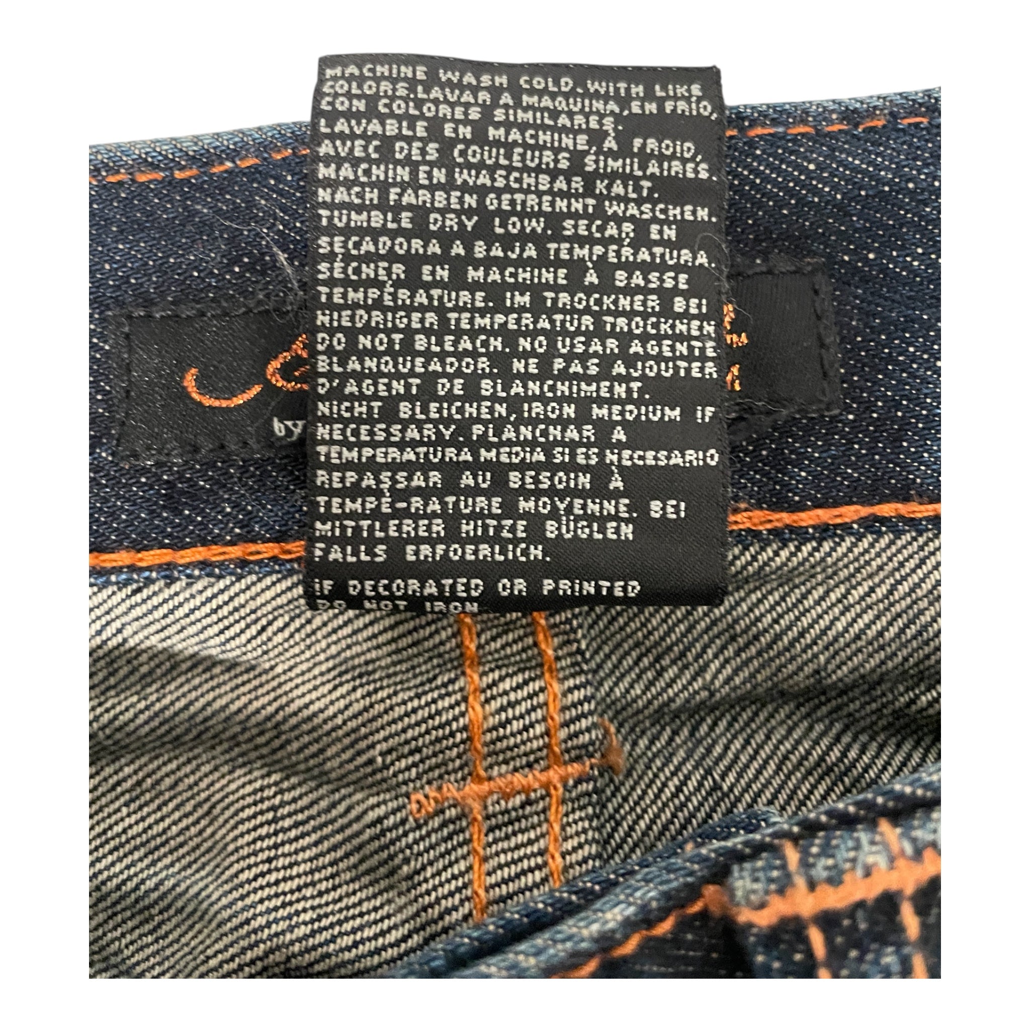 Ed Hardy/Pants/30/Denim/BLU/Flower Patches view 4
