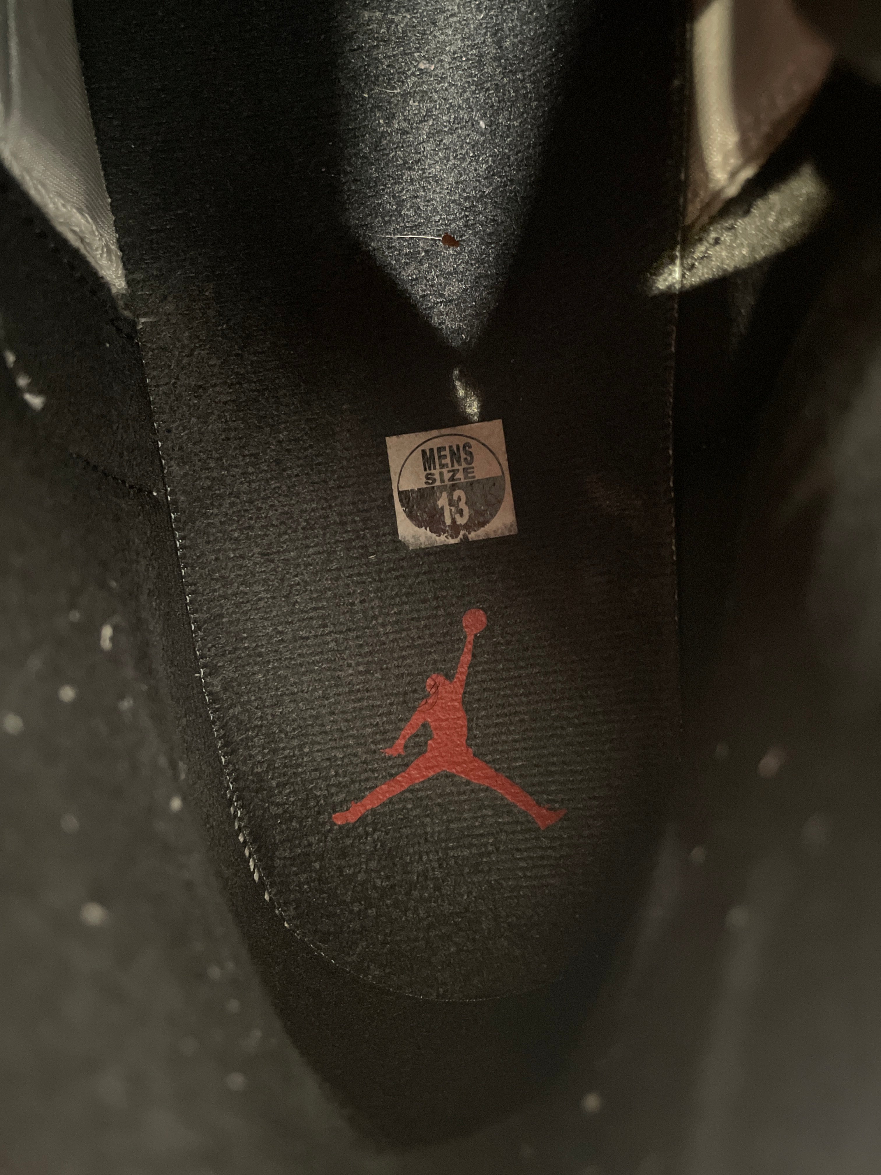 JORDAN BRAND/Hi-Sneakers/US 13/Leather/WHT/13 Retro Taxi view 3