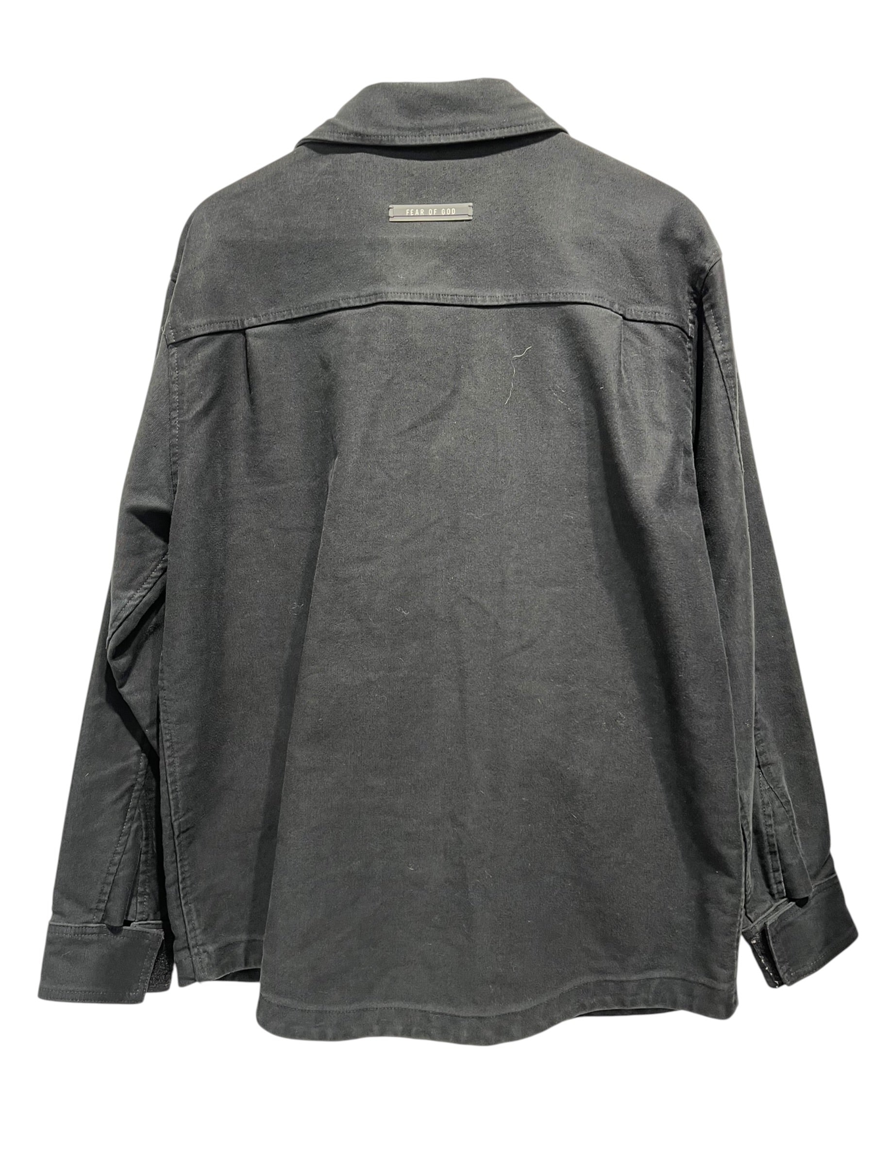 FEAR OF GOD/Jacket/S/Cotton/BLK/TWO RECTANGLE FRONT POCKETS view 2