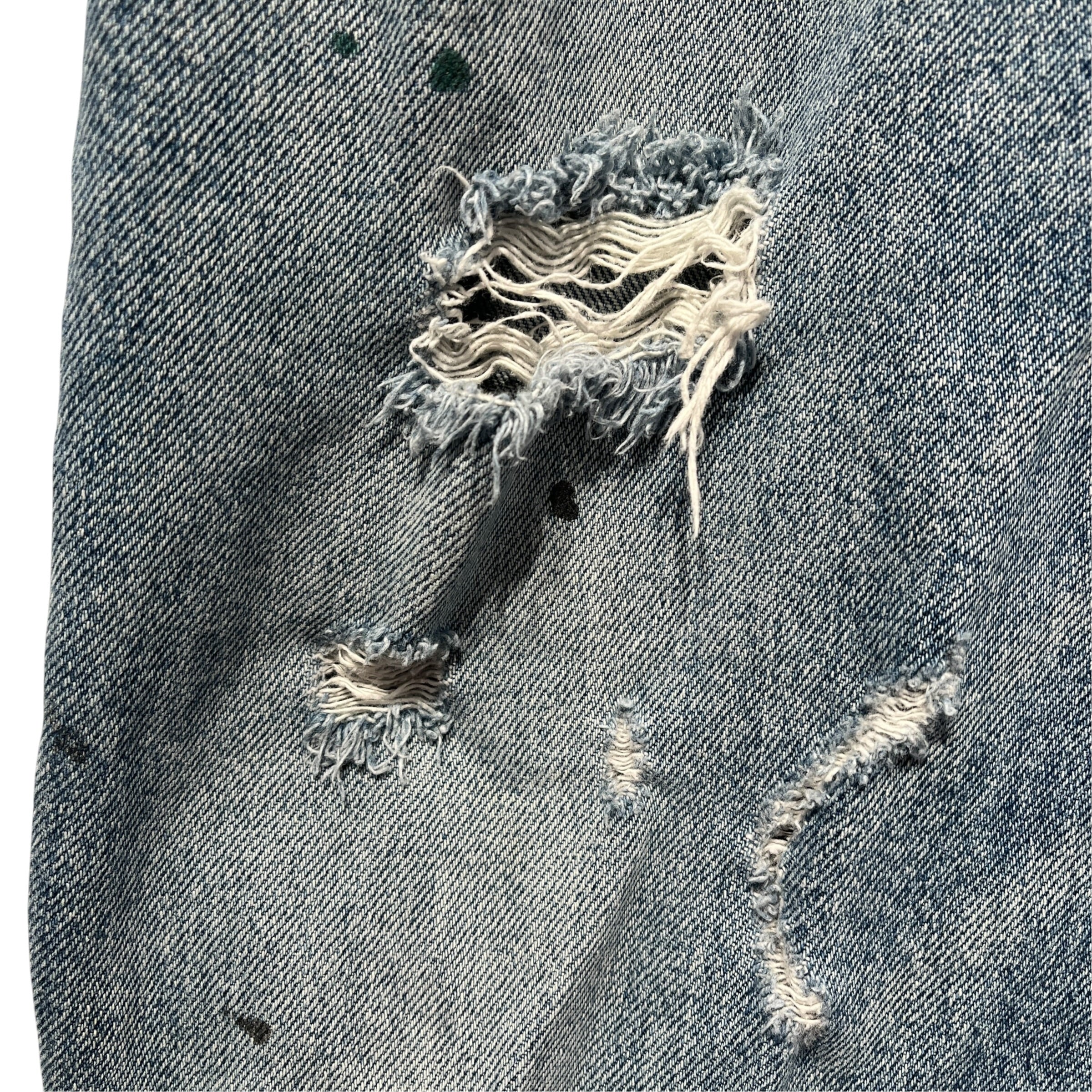 RHUDE/Pants/30/Denim/BLU/PAINT SPLATTER view 5