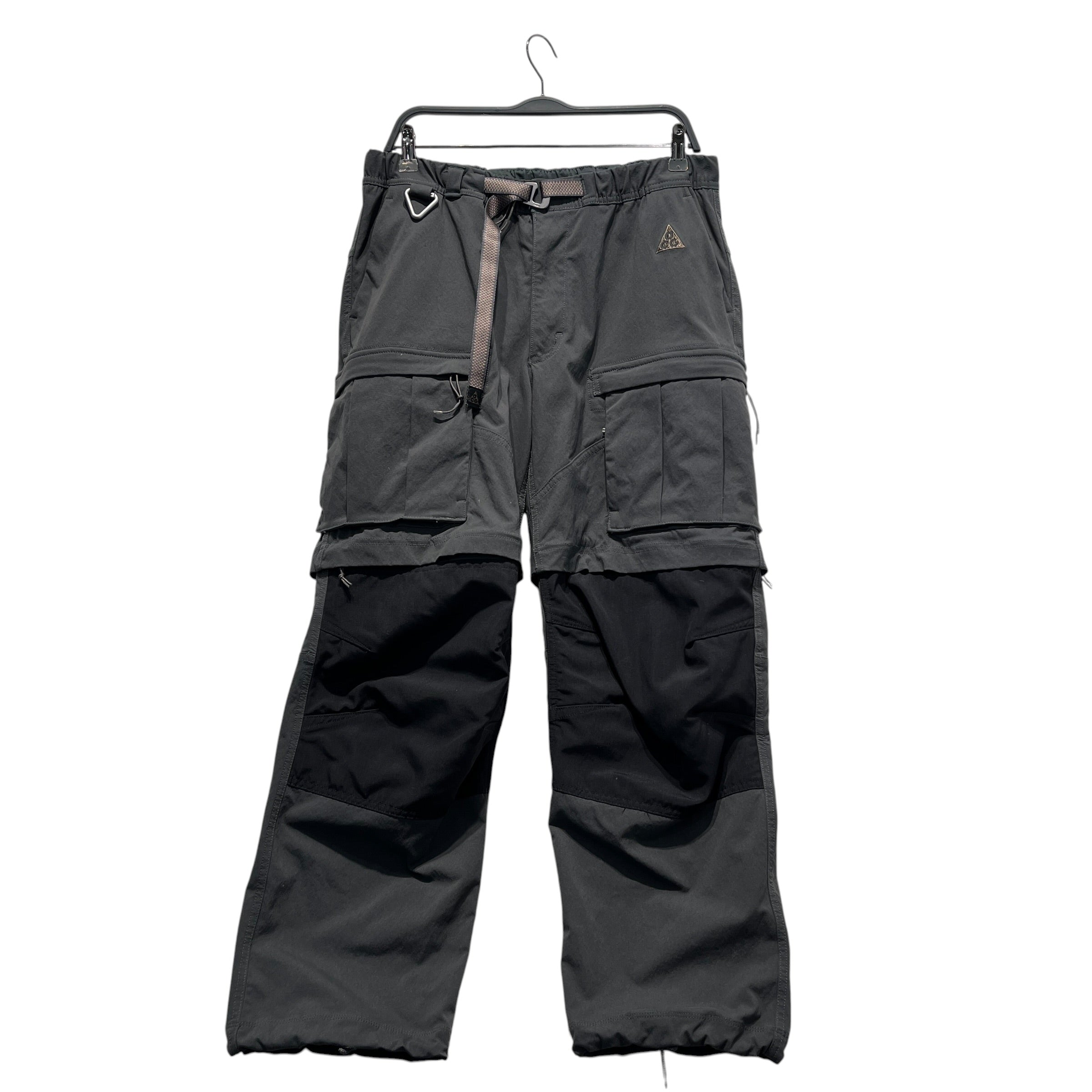 NIKE ACG/Cargo Pants/M/Nylon/GRY/ACG SUMMIT ZIP UP CARGO view 1