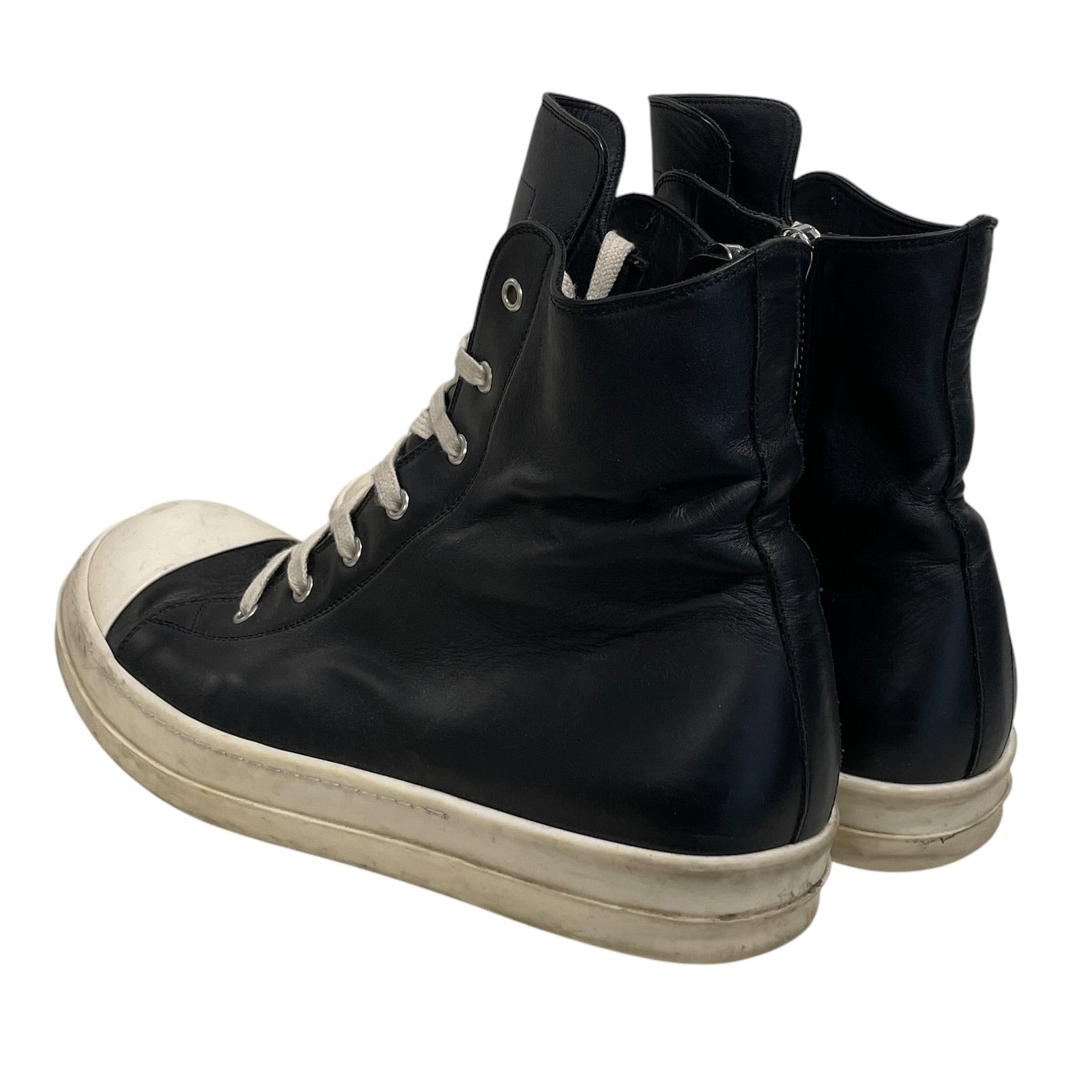 Rick Owens/Hi-Sneakers/EU 44/Leather/BLK/mainline ramones view 2