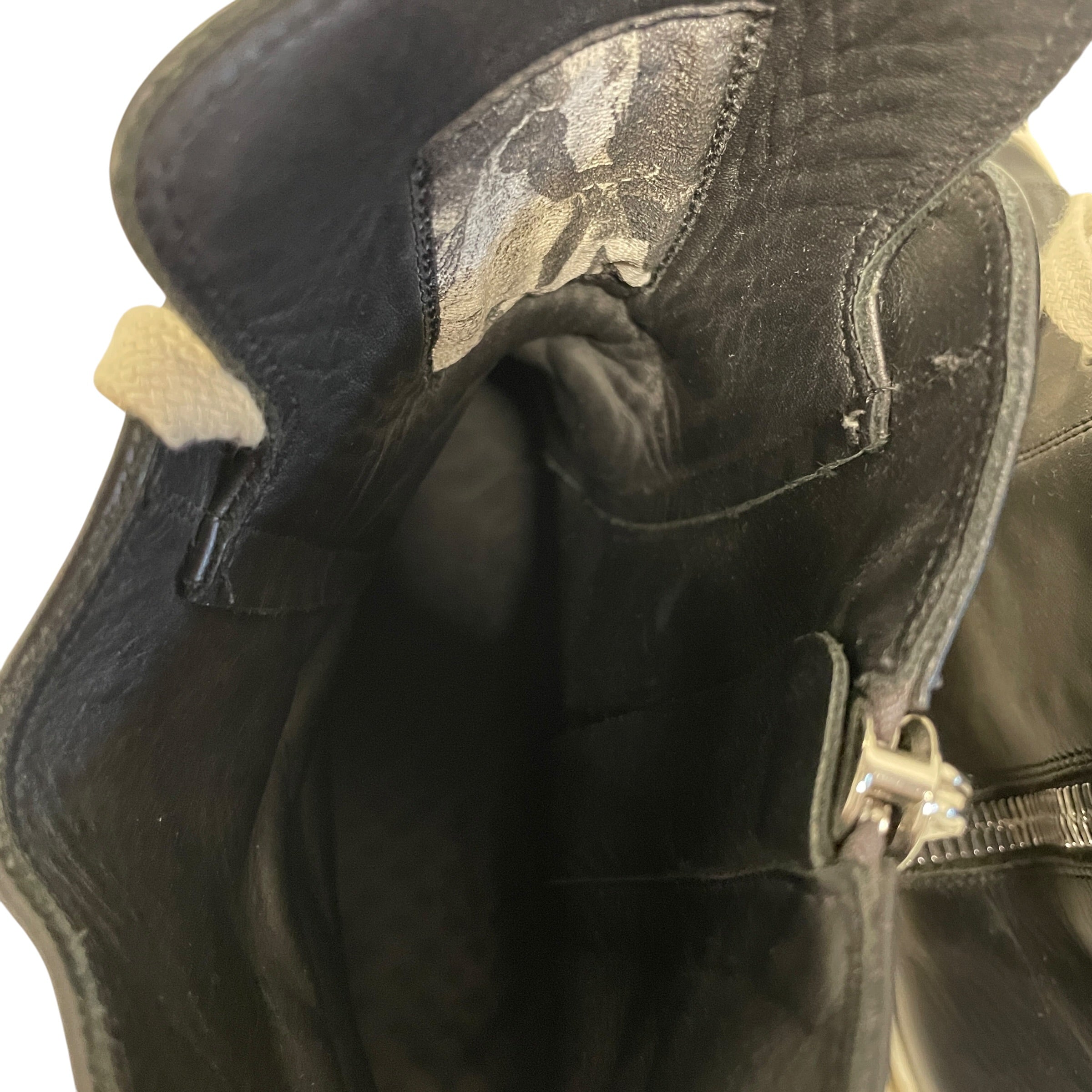 Rick Owens/Hi-Sneakers/EU 44/Leather/BLK/mainline ramones view 3