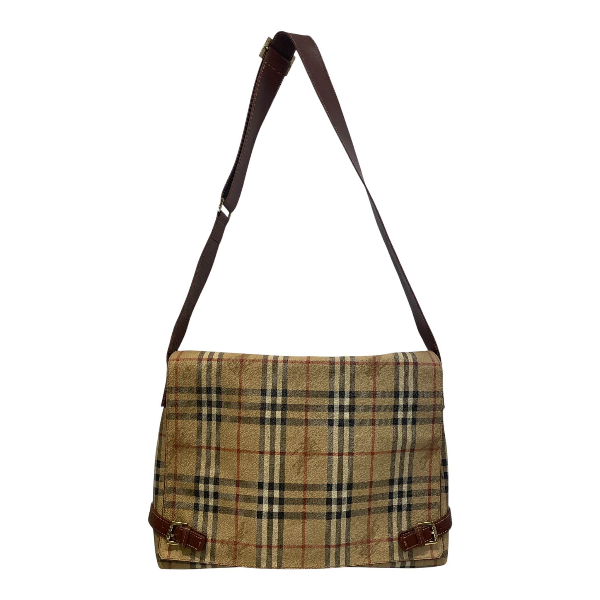 BURBERRY/Cross Body Bag/Plaid/CML/ view 1